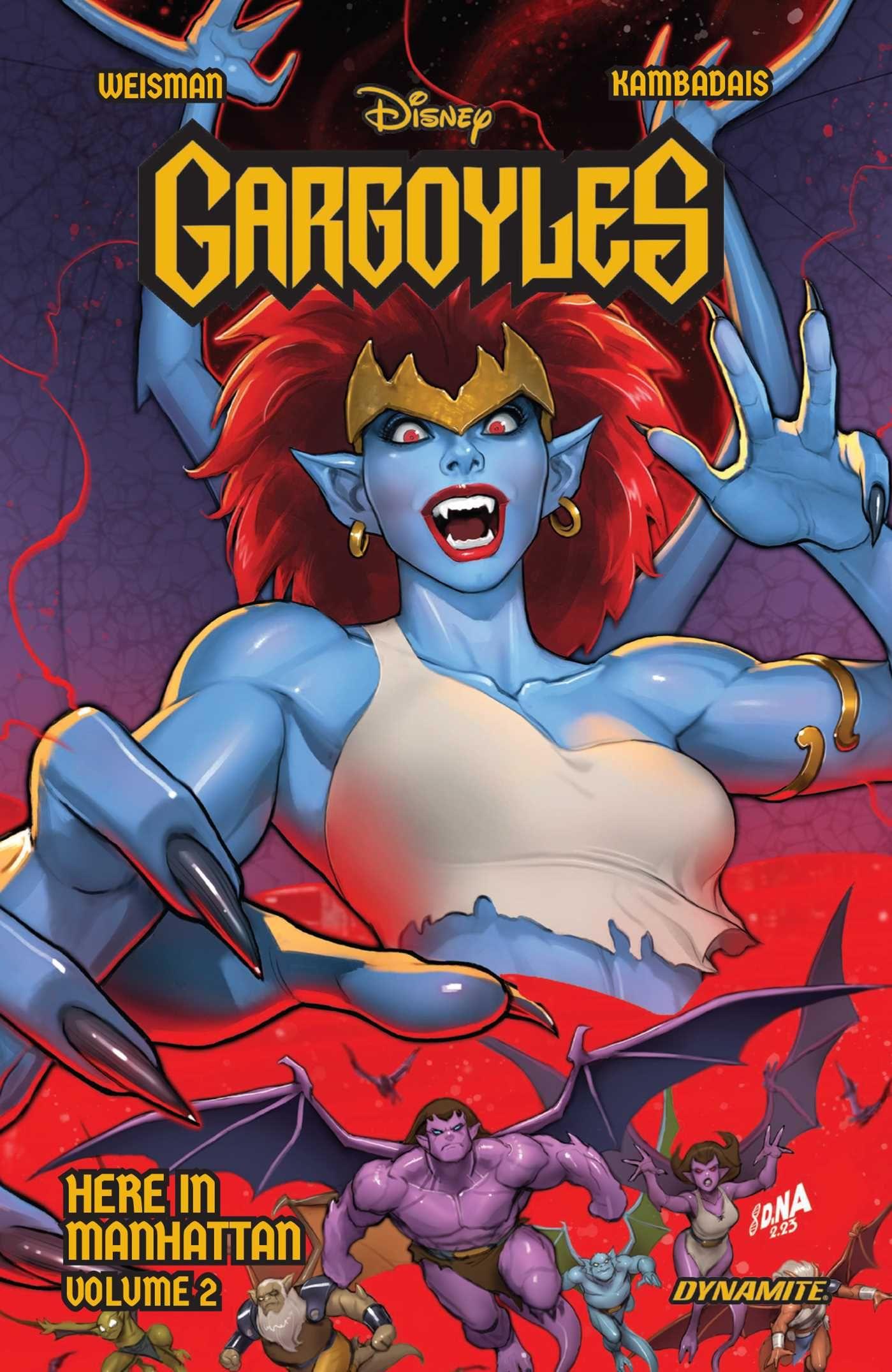 Vorderes Coverbild Gargoyles Hc