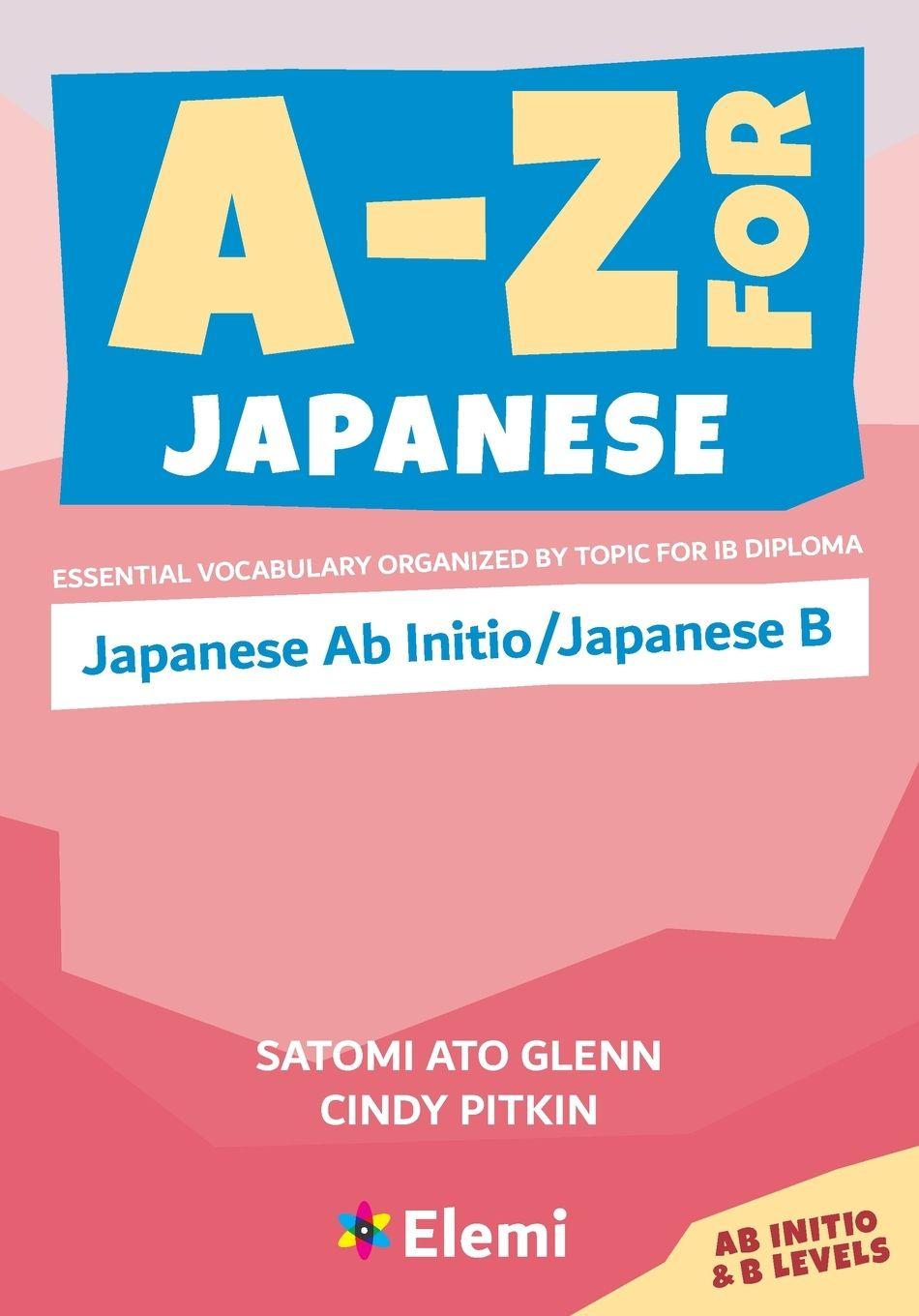 Vorderes Coverbild A-Z for Japanese