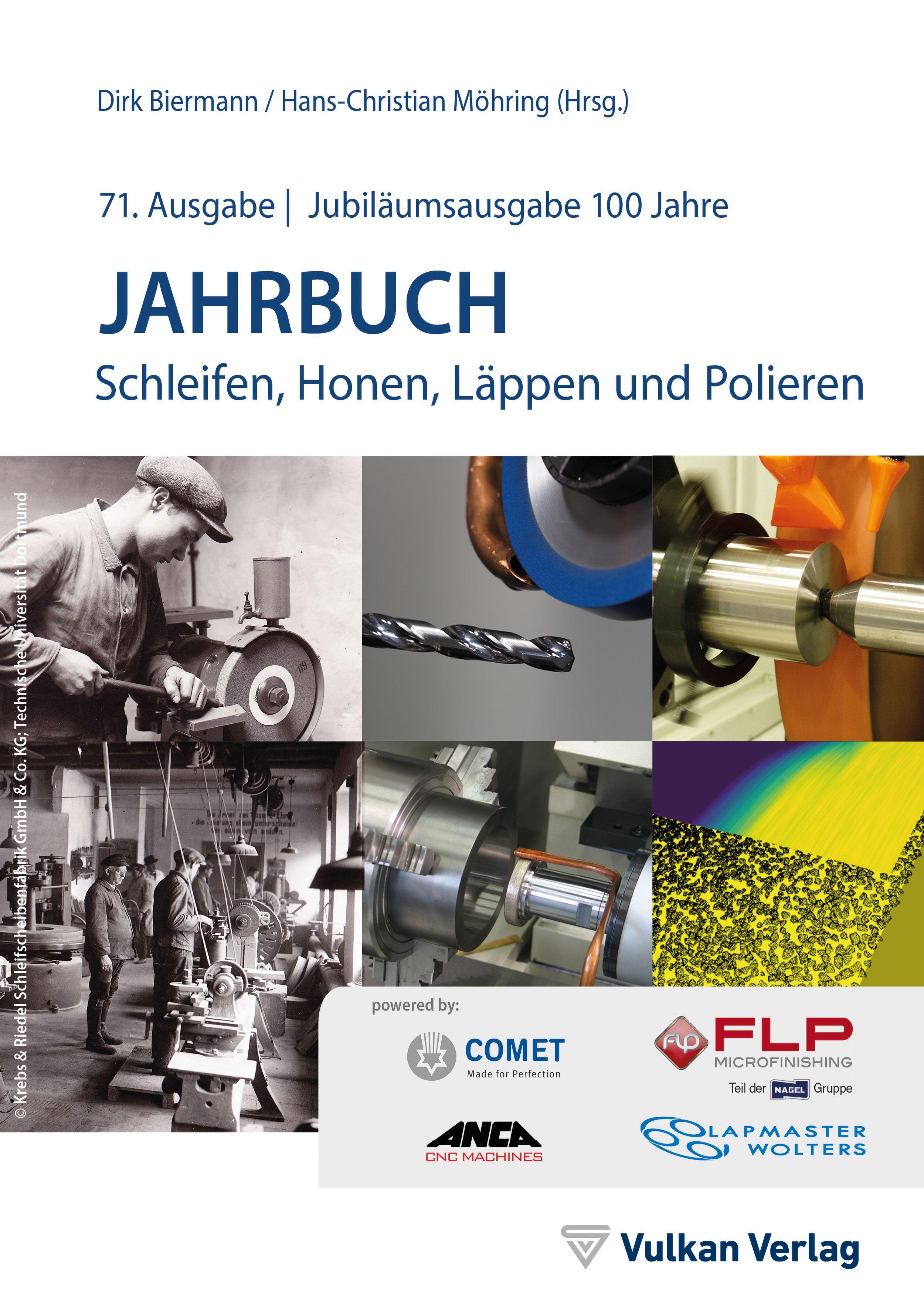 Vorderes Coverbild Jahrbuch Schleifen, Honen, Läppen und Polieren