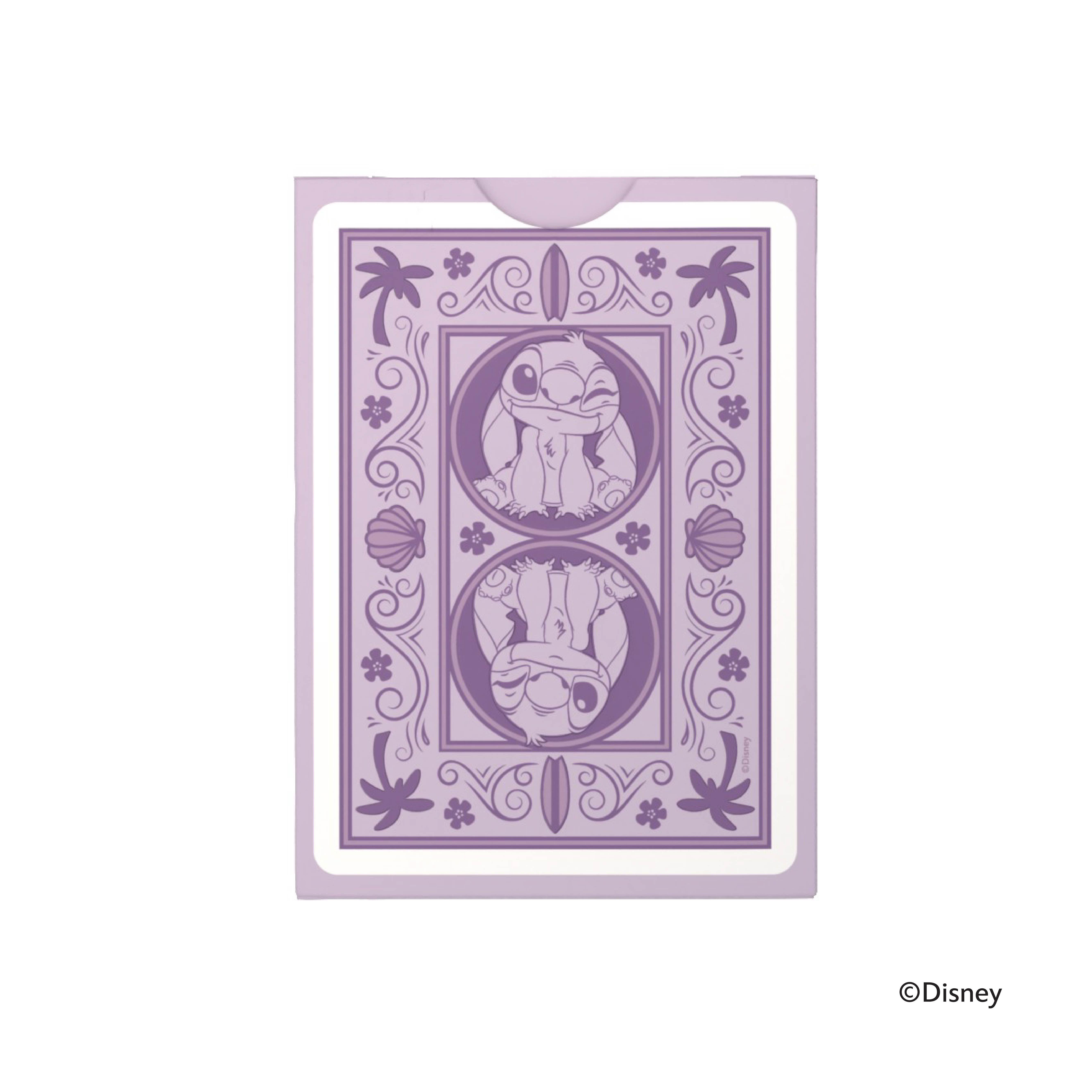 Beispielinhalt (Bild) Bicycle® Disney Stitch Purple (Designer Spielkarten, Poker, Skat...)