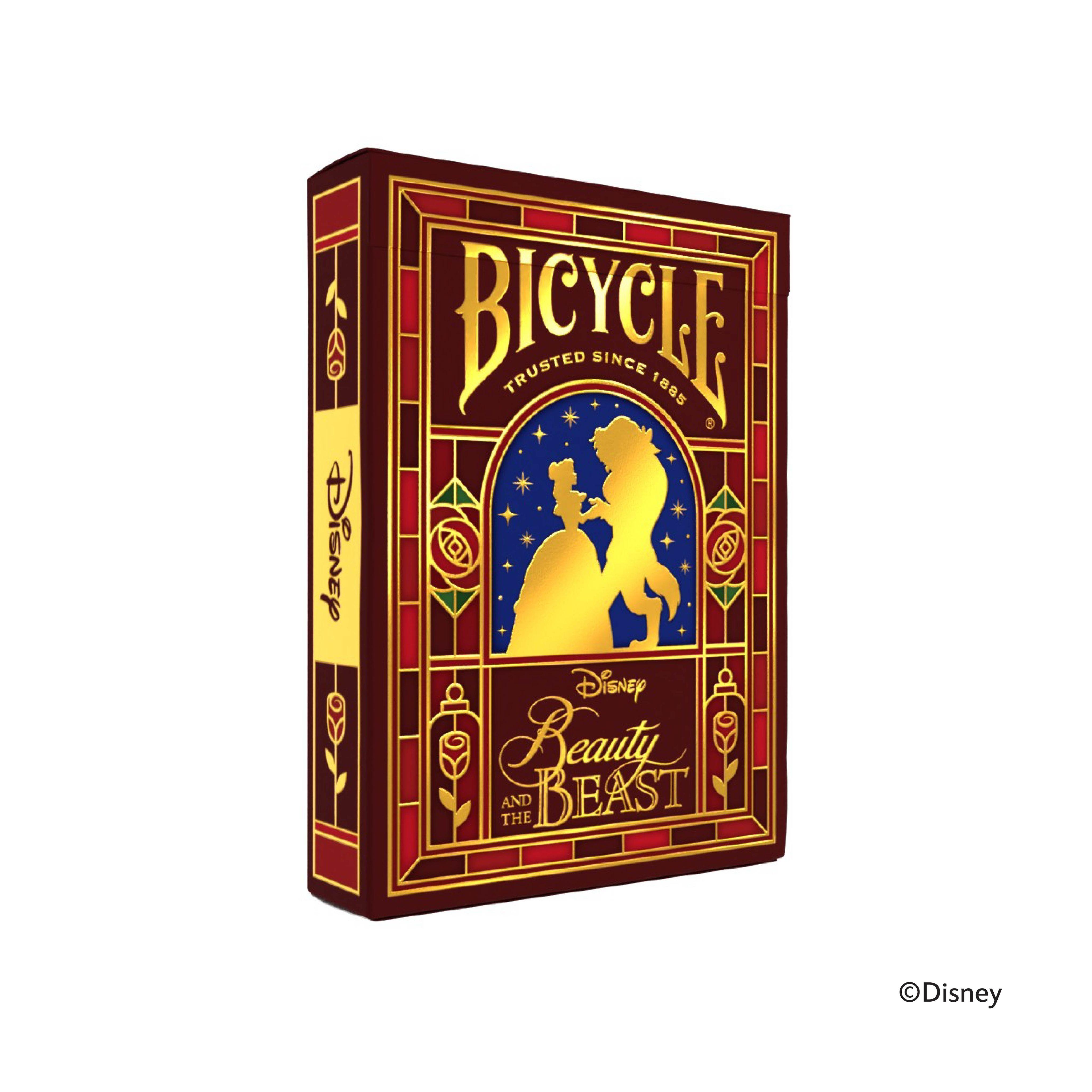 Vorderes Coverbild Bicycle® Disney Beauty and the Beast (Designer Spielkarten, Poker, Skat...)