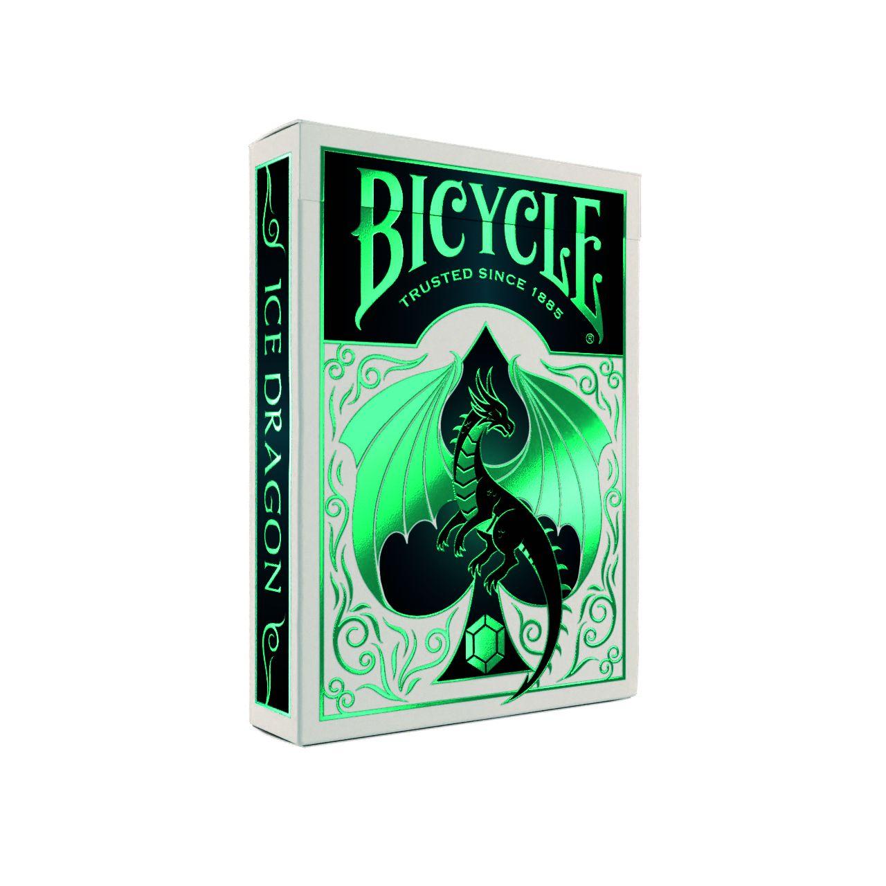 Vorderes Coverbild Bicycle® Ice Dragon (Designer Spielkarten, Poker, Skat...)