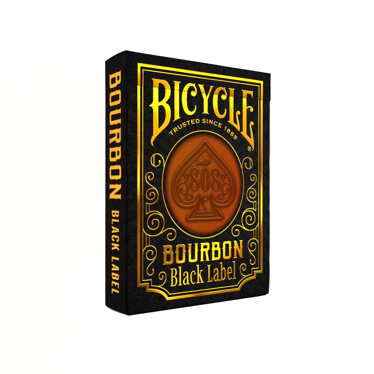 Vorderes Coverbild Bicycle® Bourbon Black Label (Designer Spielkarten, Poker, Skat...)