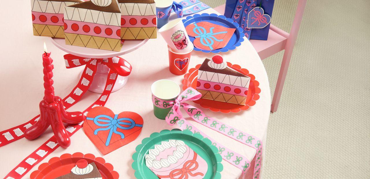 Beispielinhalt (Bild) Serviette Tortenstück, FSC MIX