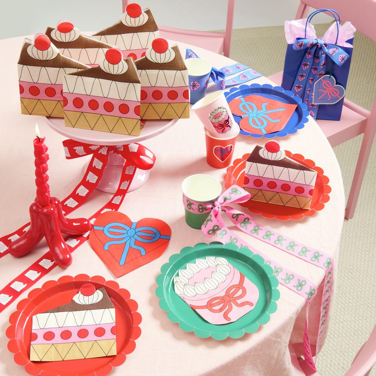 Beispielinhalt (Bild) Serviette Tortenstück, FSC MIX