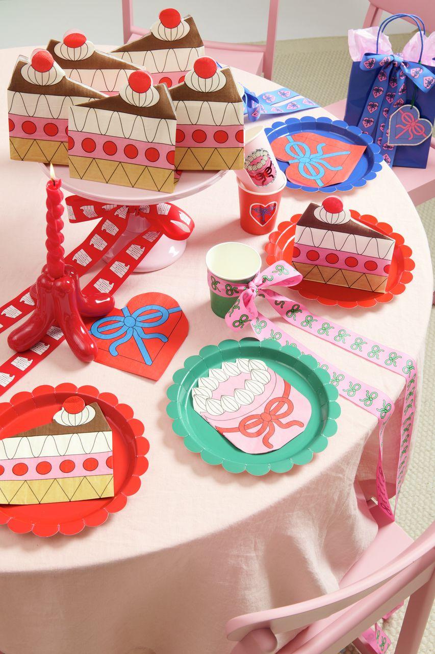 Beispielinhalt (Bild) Serviette Tortenstück, FSC MIX