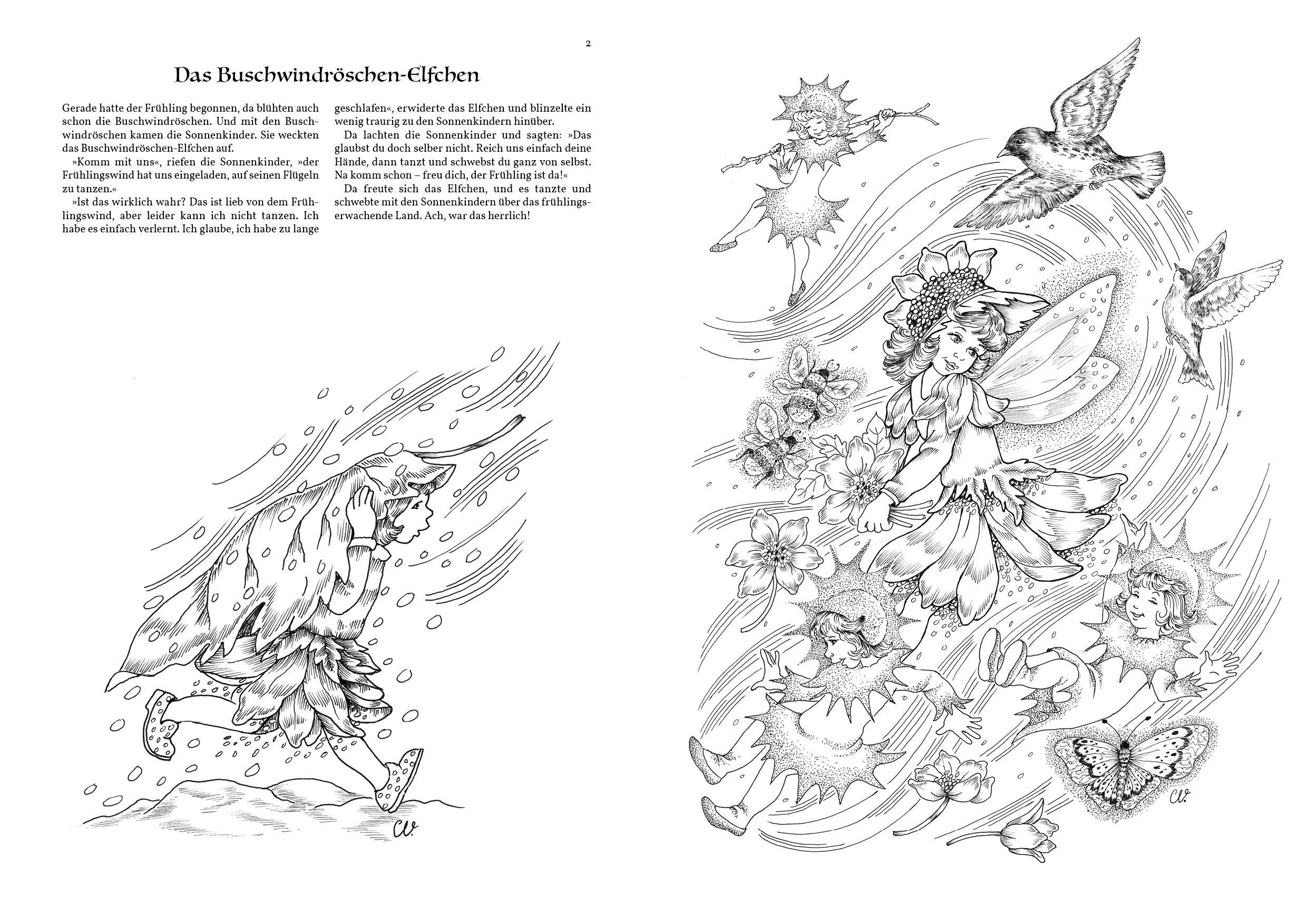 Beispielinhalt (Bild) Christl Vogls Ausmalfreude