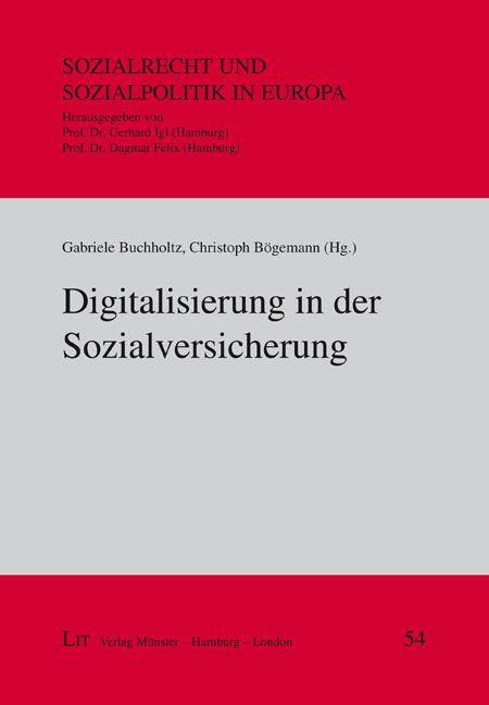 Vorderes Coverbild Digitalisierung in der Sozialversicherung