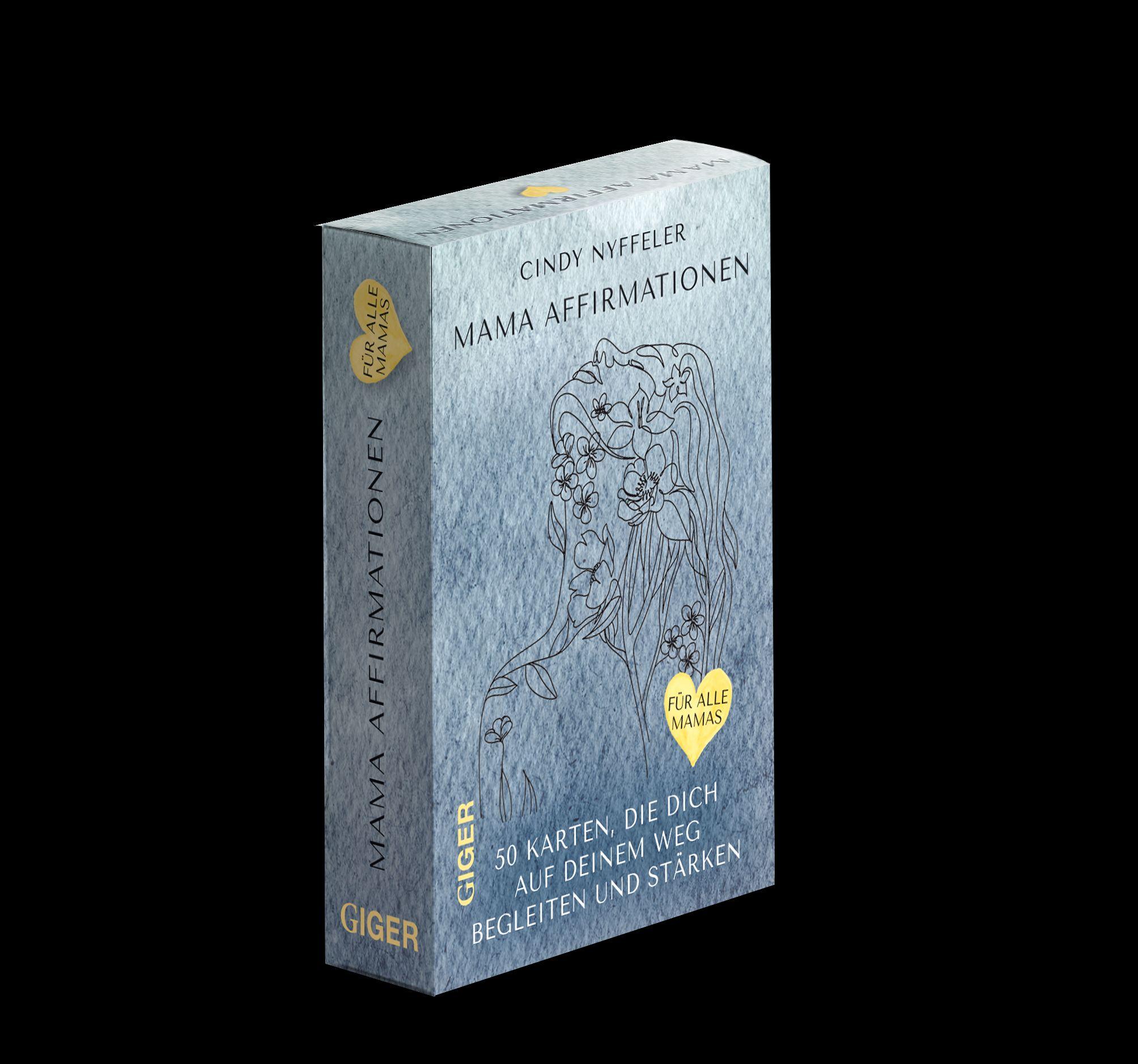 Vorderes Coverbild Kartenset Mama Affirmationen