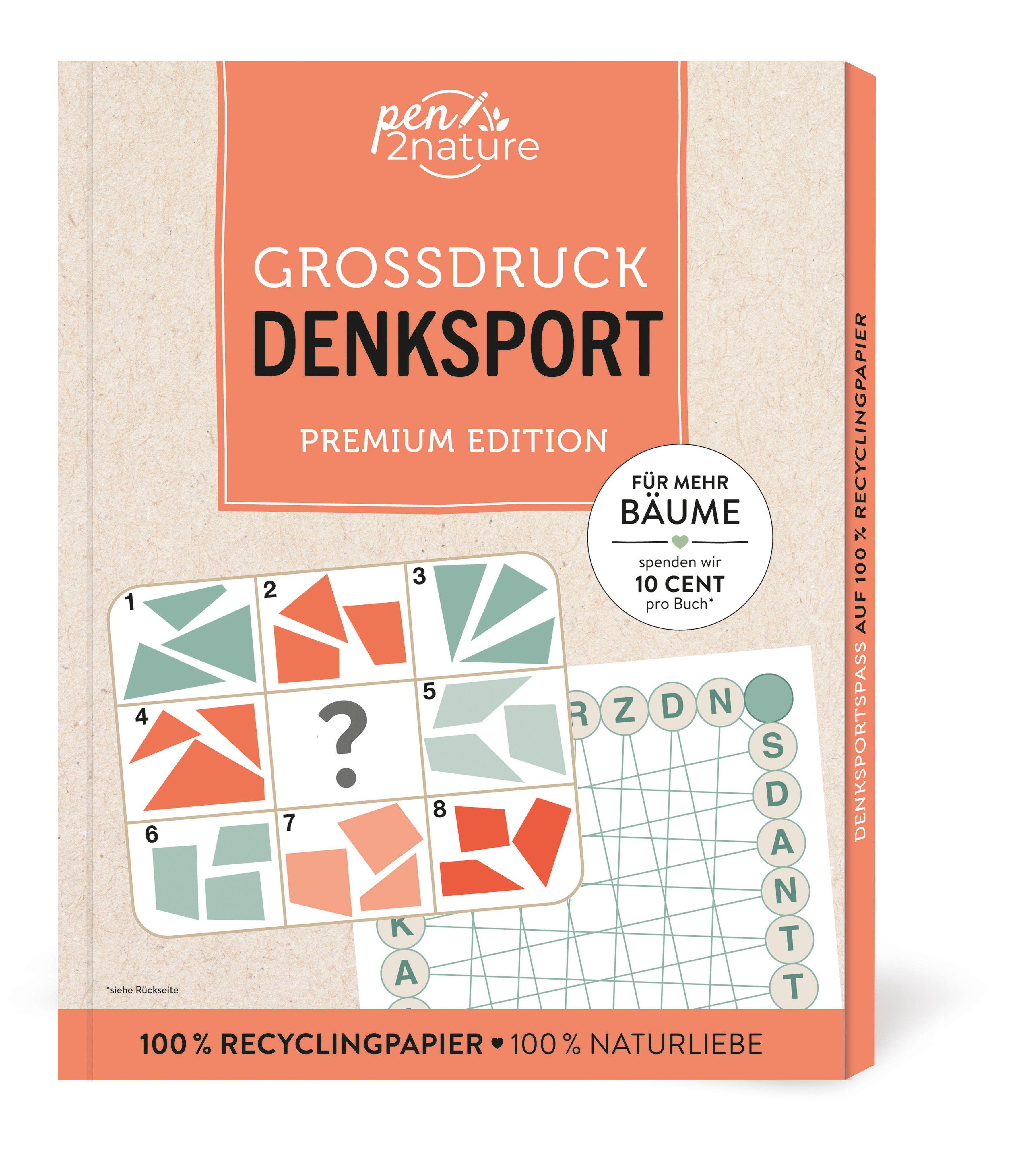 Vorderes Coverbild Großdruck Denksport - Premium Edition