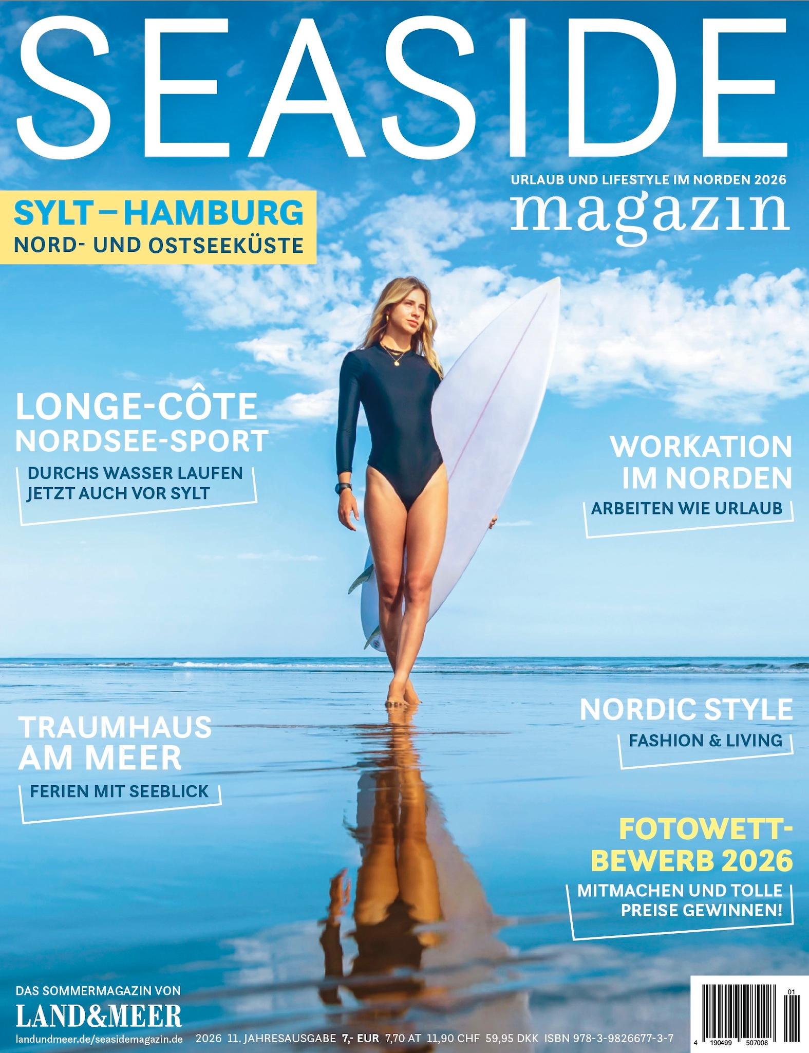 Vorderes Coverbild SEASIDEmagazin 2026