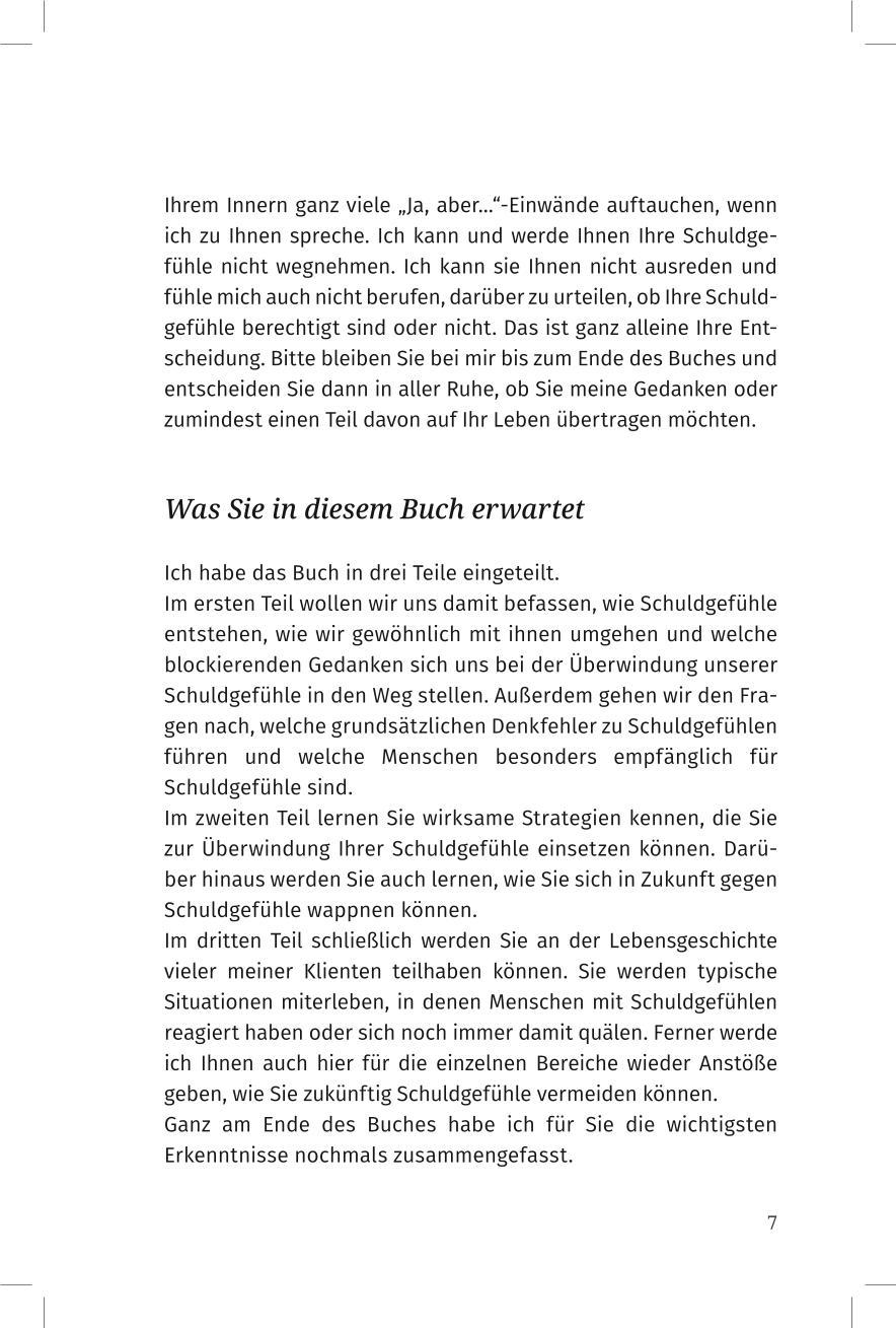 Beispielinhalt (Bild) Wenn Schuldgefühle zur Qual werden