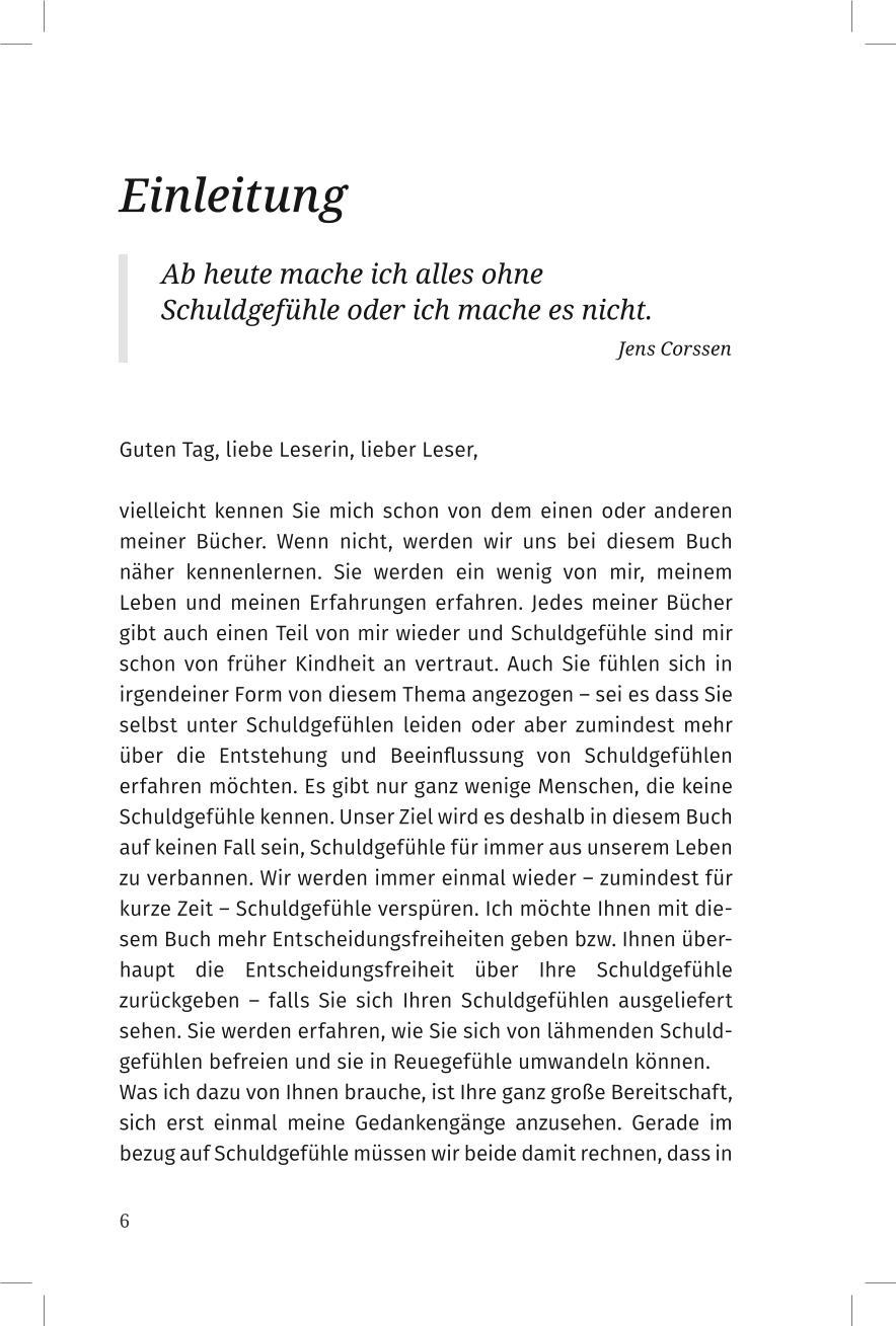 Beispielinhalt (Bild) Wenn Schuldgefühle zur Qual werden