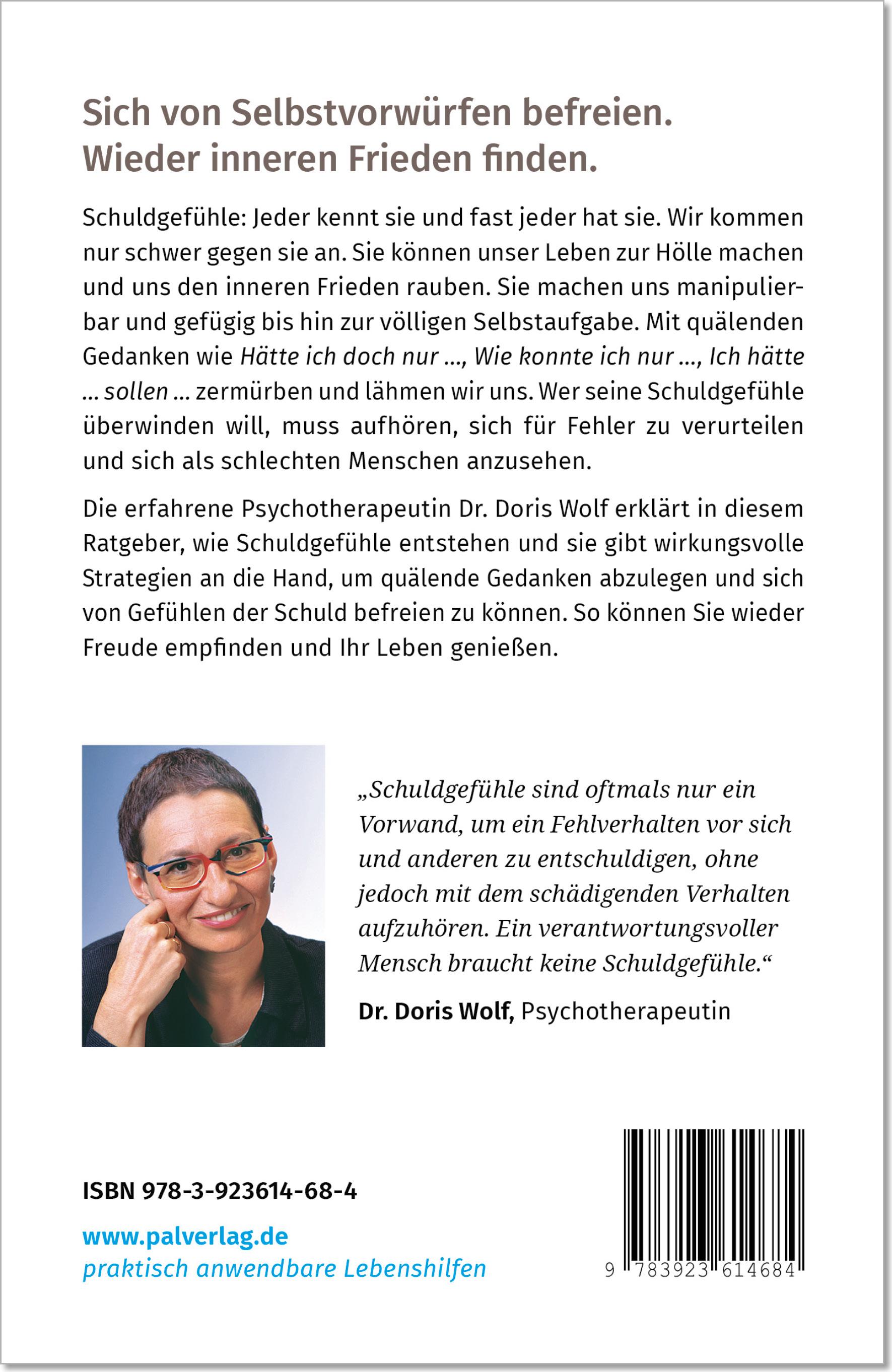 Rückseitencover Wenn Schuldgefühle zur Qual werden