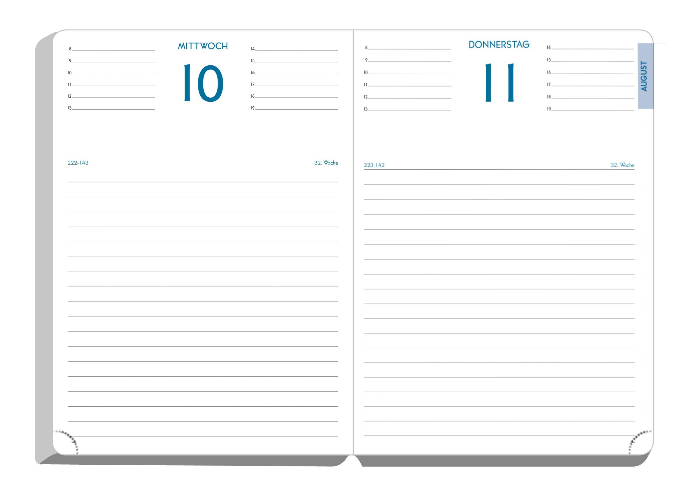 Beispielinhalt (Bild) Schülerkalender Forum Office Winner 2026 / 2027