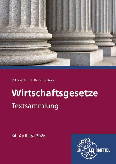 Vorderes Coverbild Wirtschaftsgesetze Textsammlung