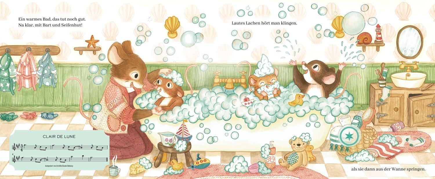 Beispielinhalt (Bild) Gute Nacht - Musikbuch