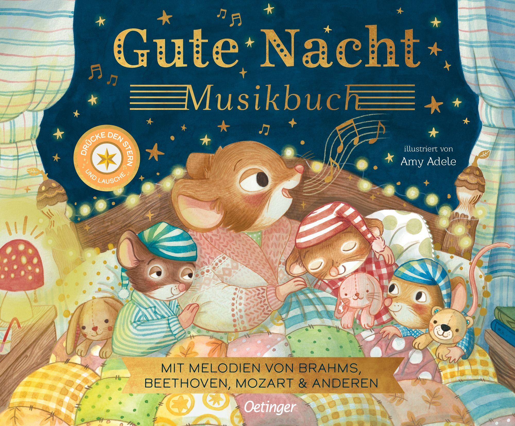 Vorderes Coverbild Gute Nacht - Musikbuch