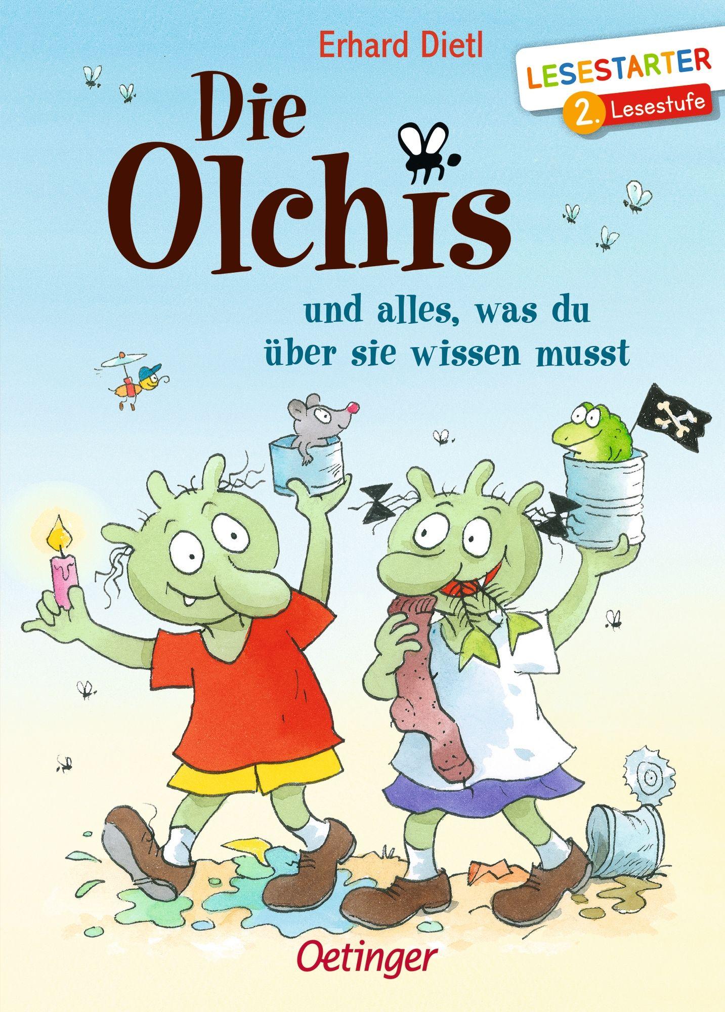 Vorderes Coverbild Die Olchis und alles, was du über sie wissen musst