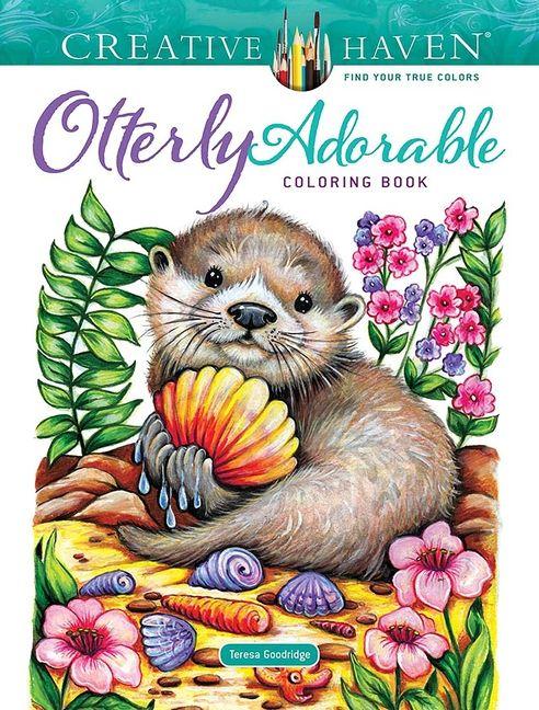 Vorderes Coverbild Creative Haven Otterly Adorable Coloring Book