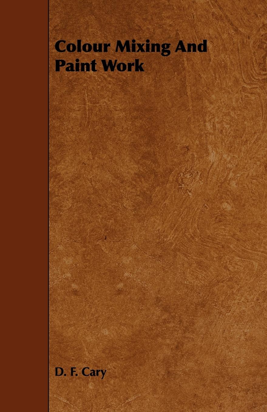 Vorderes Coverbild Colour Mixing And Paint Work