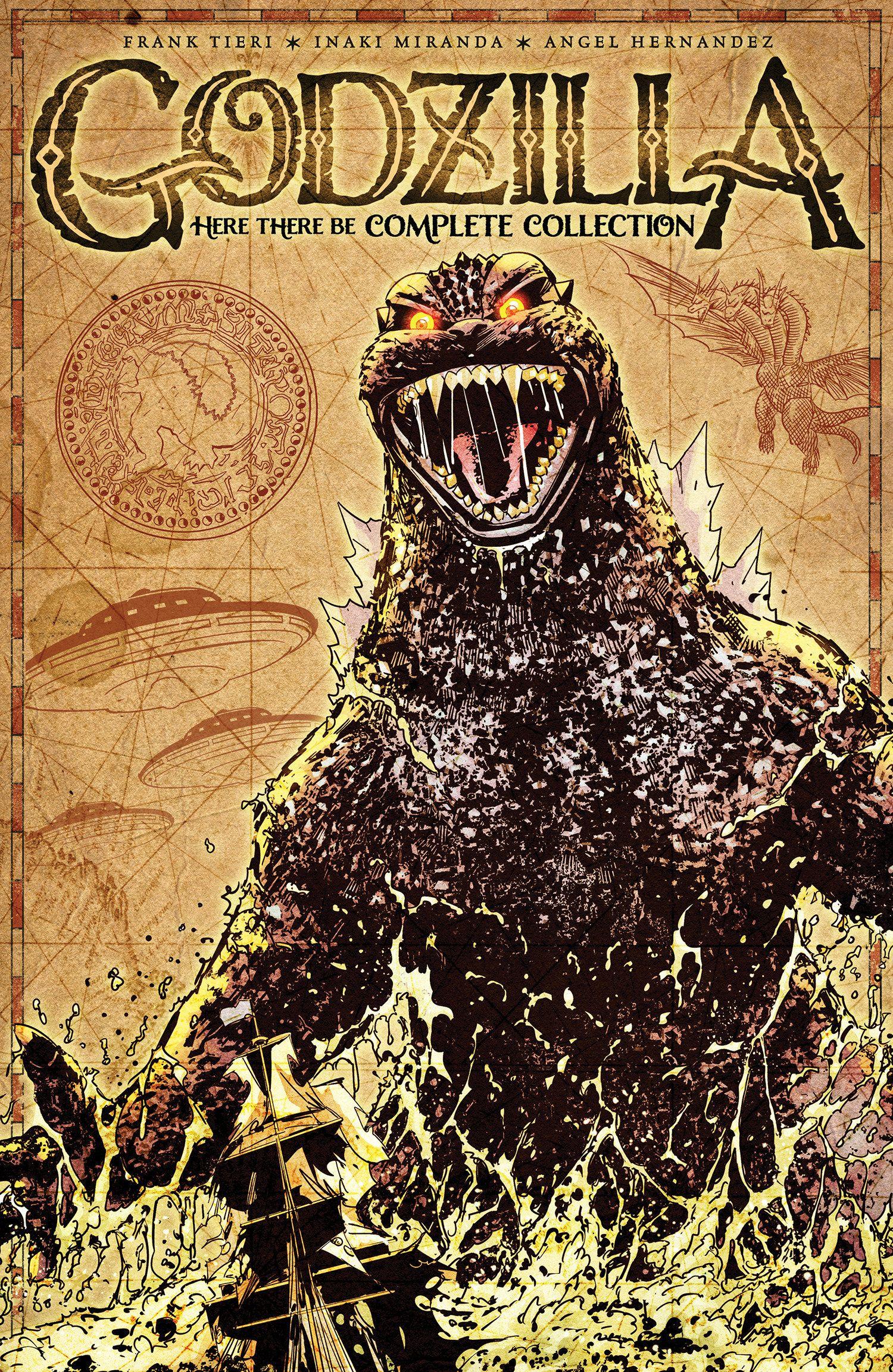 Vorderes Coverbild Godzilla: Here There Be Complete Collection