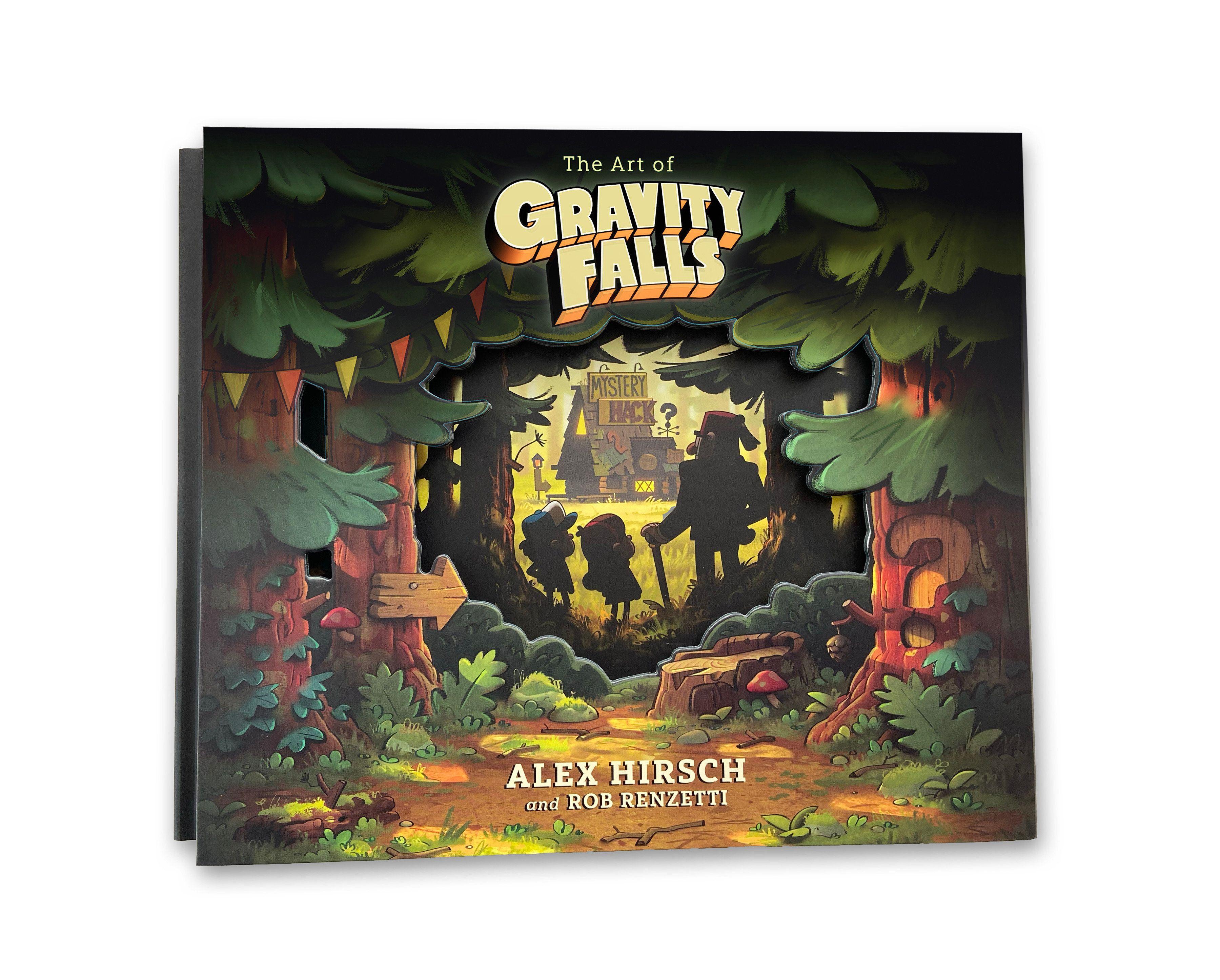 Vorderes Coverbild The Art of Gravity Falls