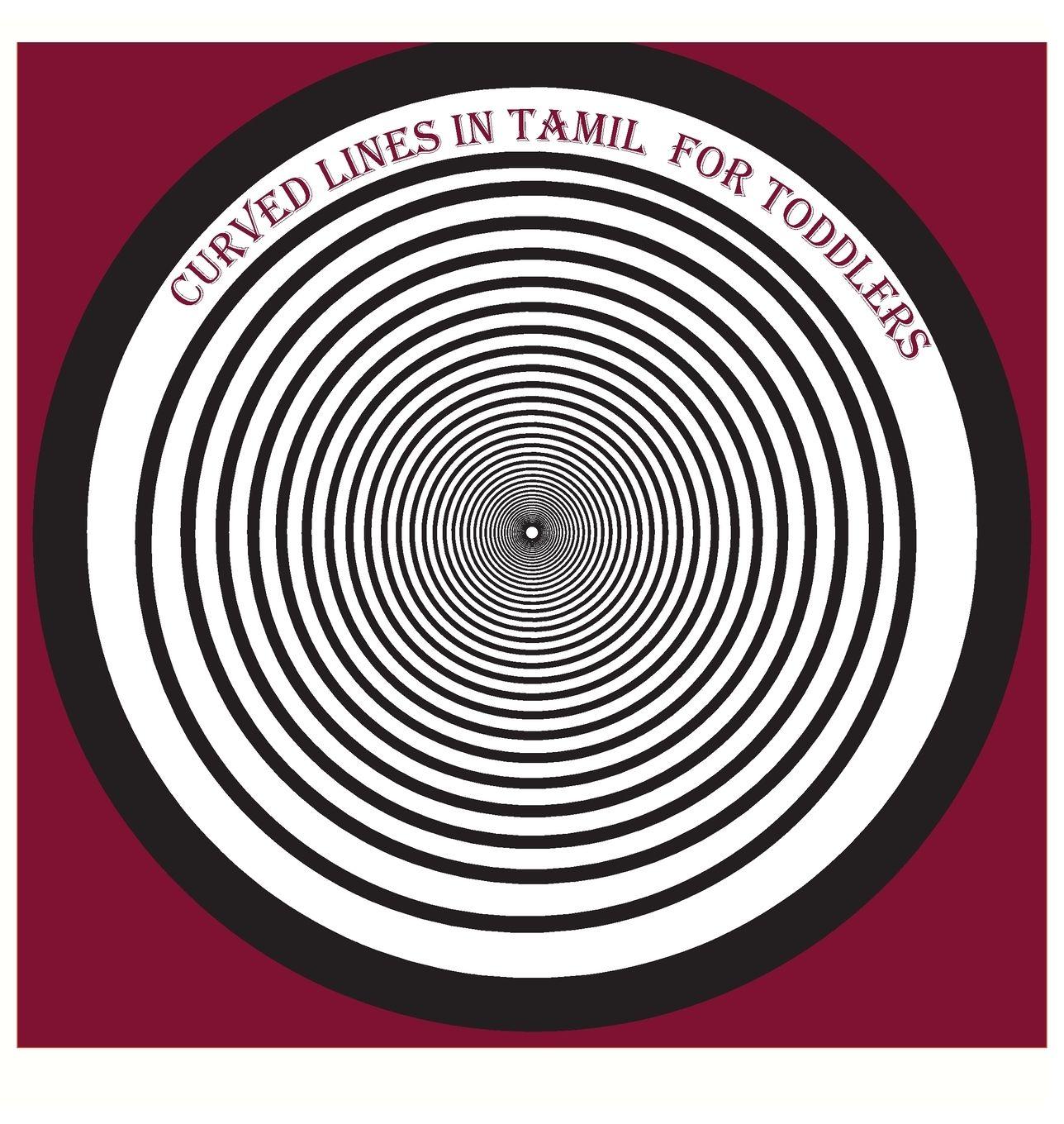 Vorderes Coverbild Curved Lines in Tamil For Toddlers