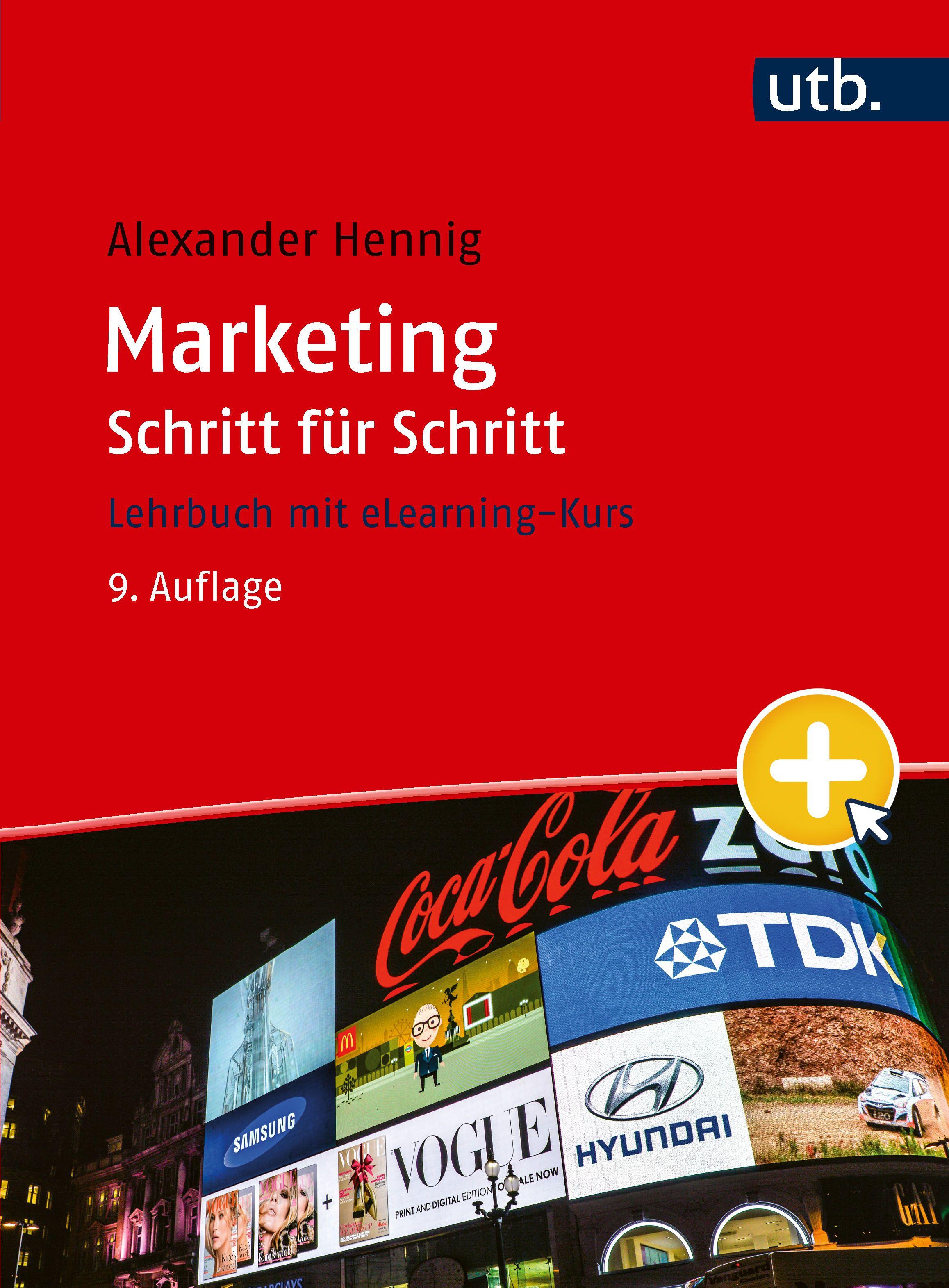 Vorderes Coverbild Marketing Schritt für Schritt