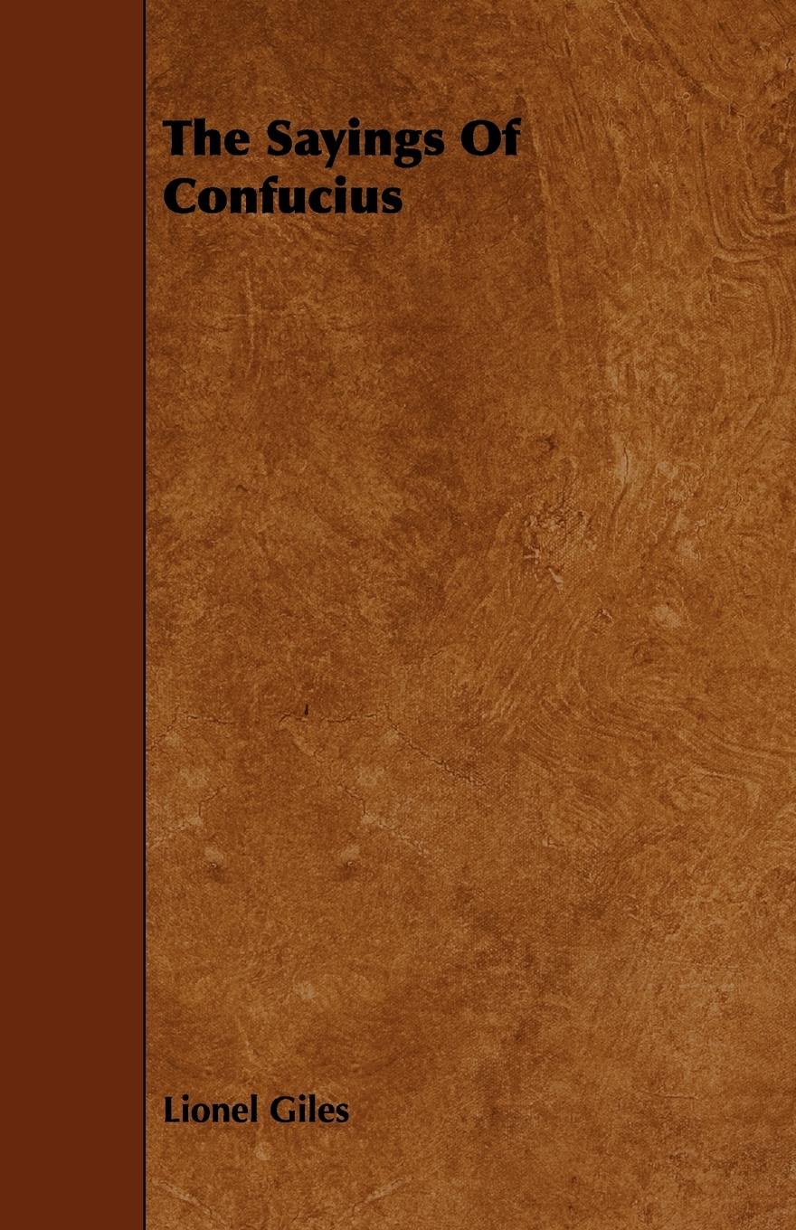 Vorderes Coverbild The Sayings Of Confucius