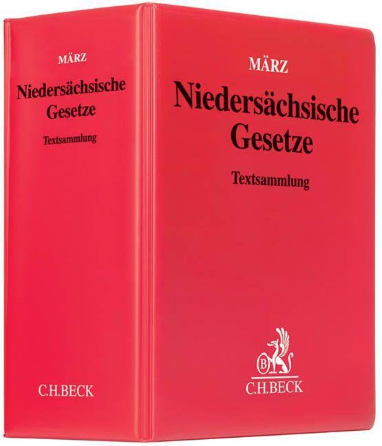 Vorderes Coverbild Niedersächsische Gesetze (mit Fortsetzungsnotierung). Inkl. 129. Ergänzungslieferung