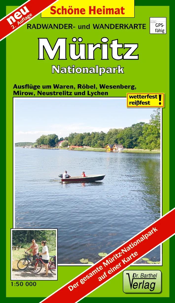 Vorderes Coverbild Müritz-Nationalpark 1 : 50 000 Radwander- und Wanderkarte