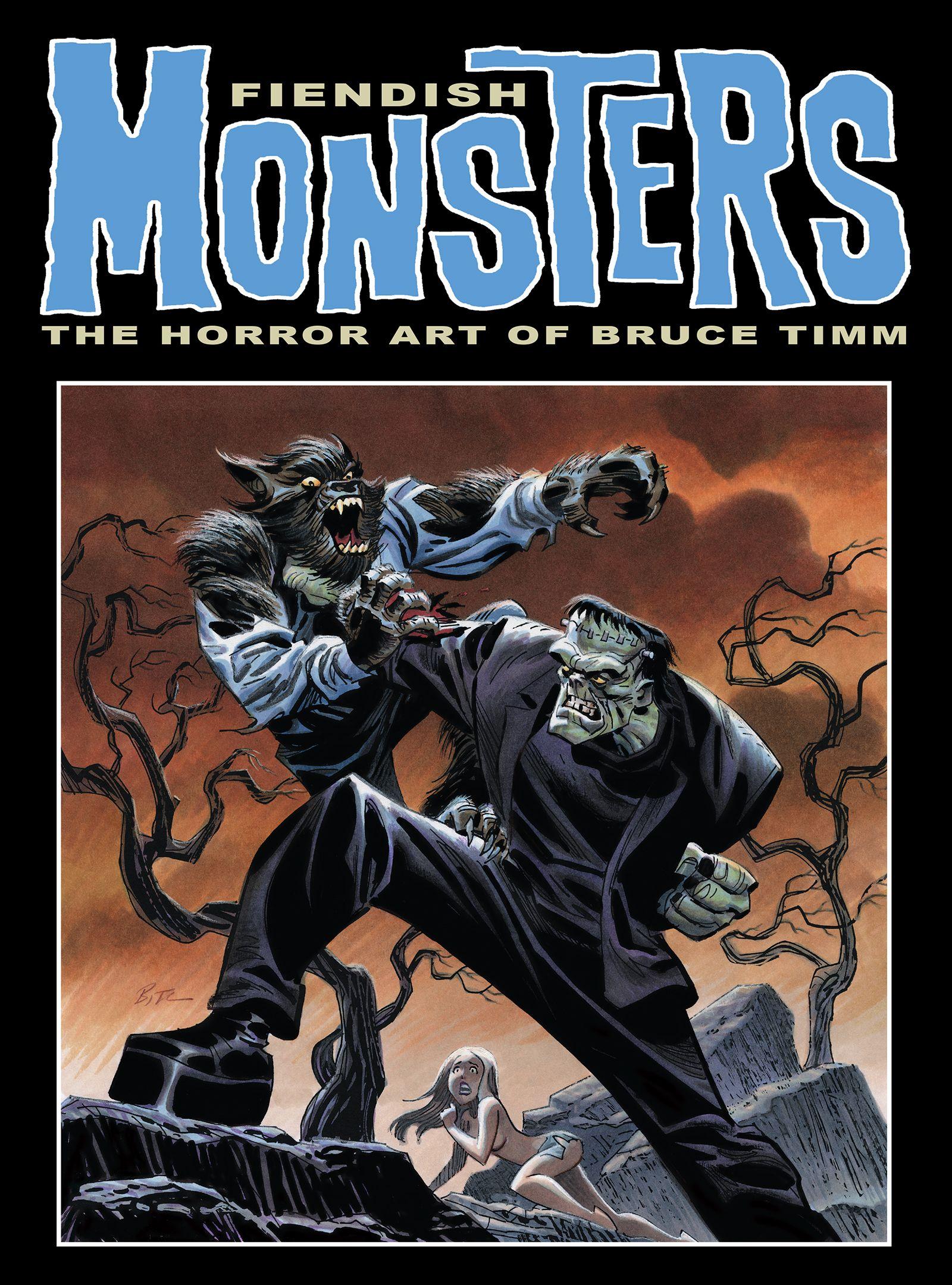 Vorderes Coverbild Fiendish Monsters: The Horror Art of Bruce Timm