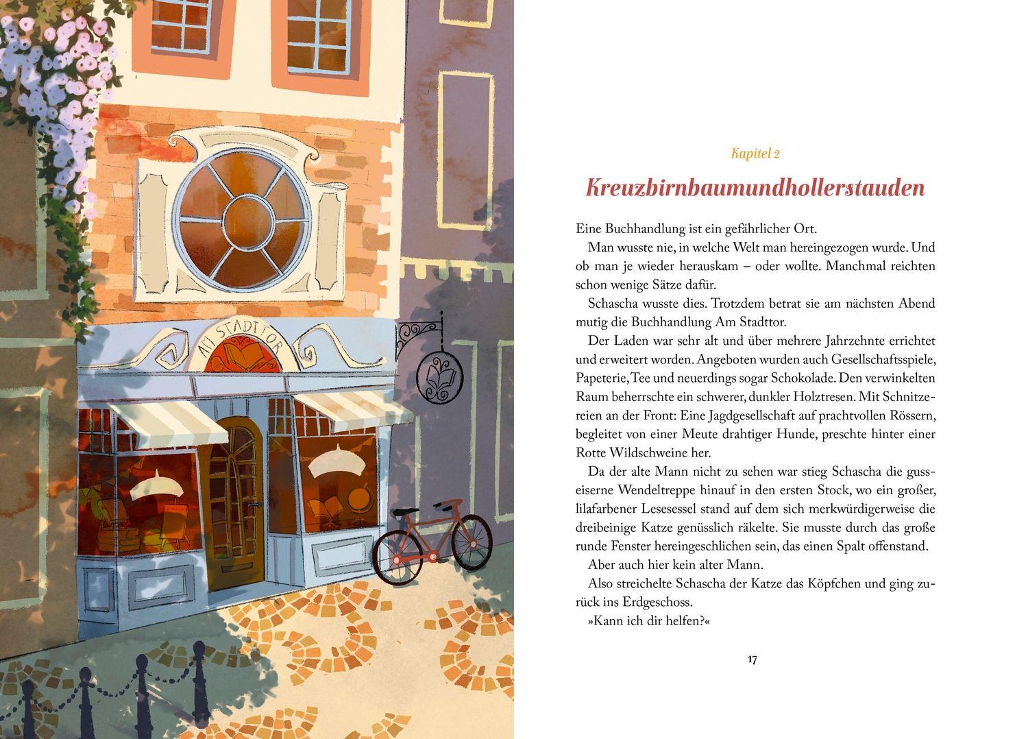 Beispielinhalt (Bild) Schascha und der Buchspazierer