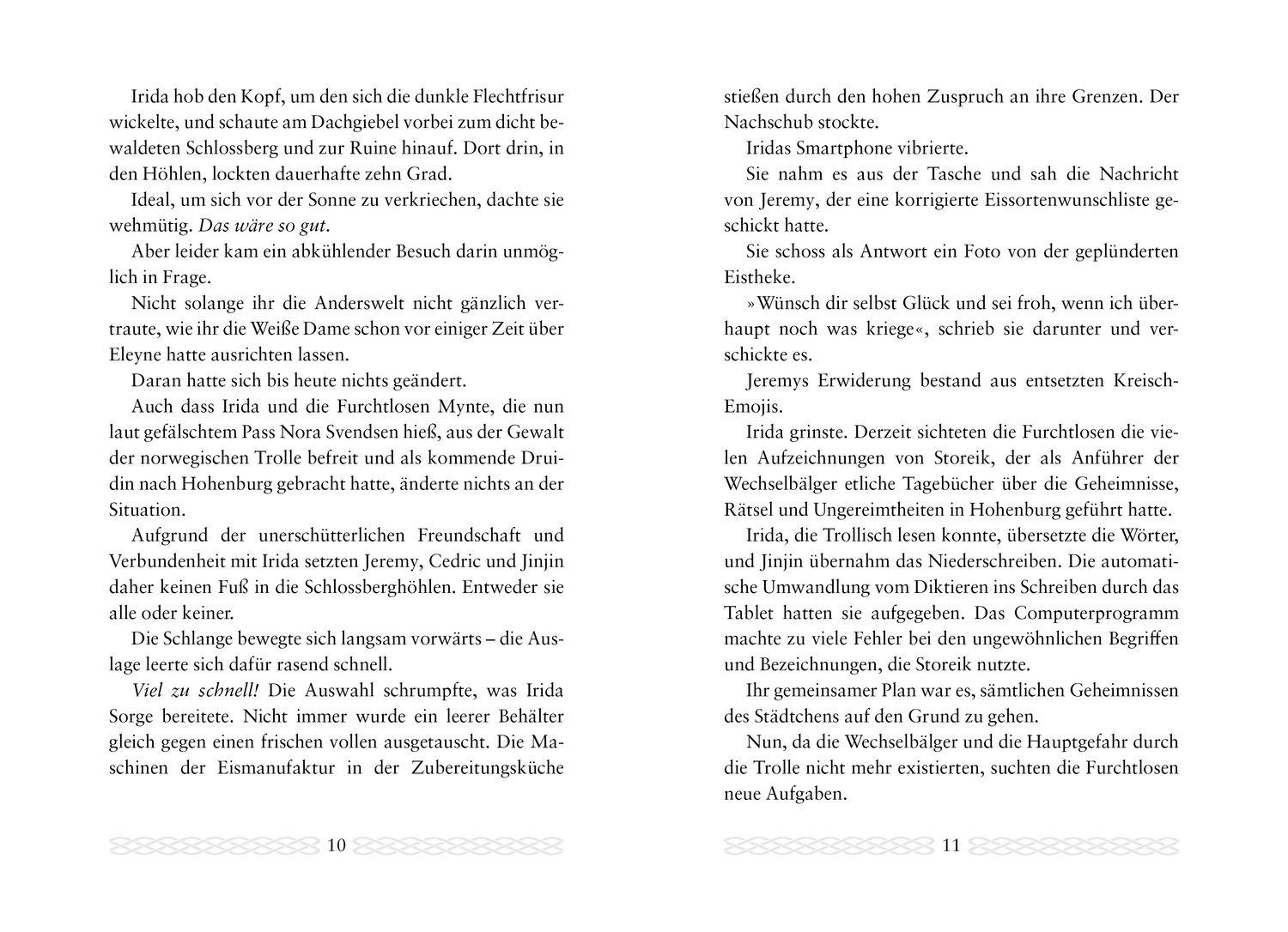 Beispielinhalt (Bild) Irida 3. Irida und das Flüstern in den Feldern