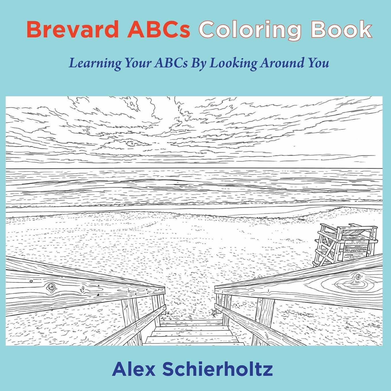 Vorderes Coverbild Brevard ABCs Coloring Book