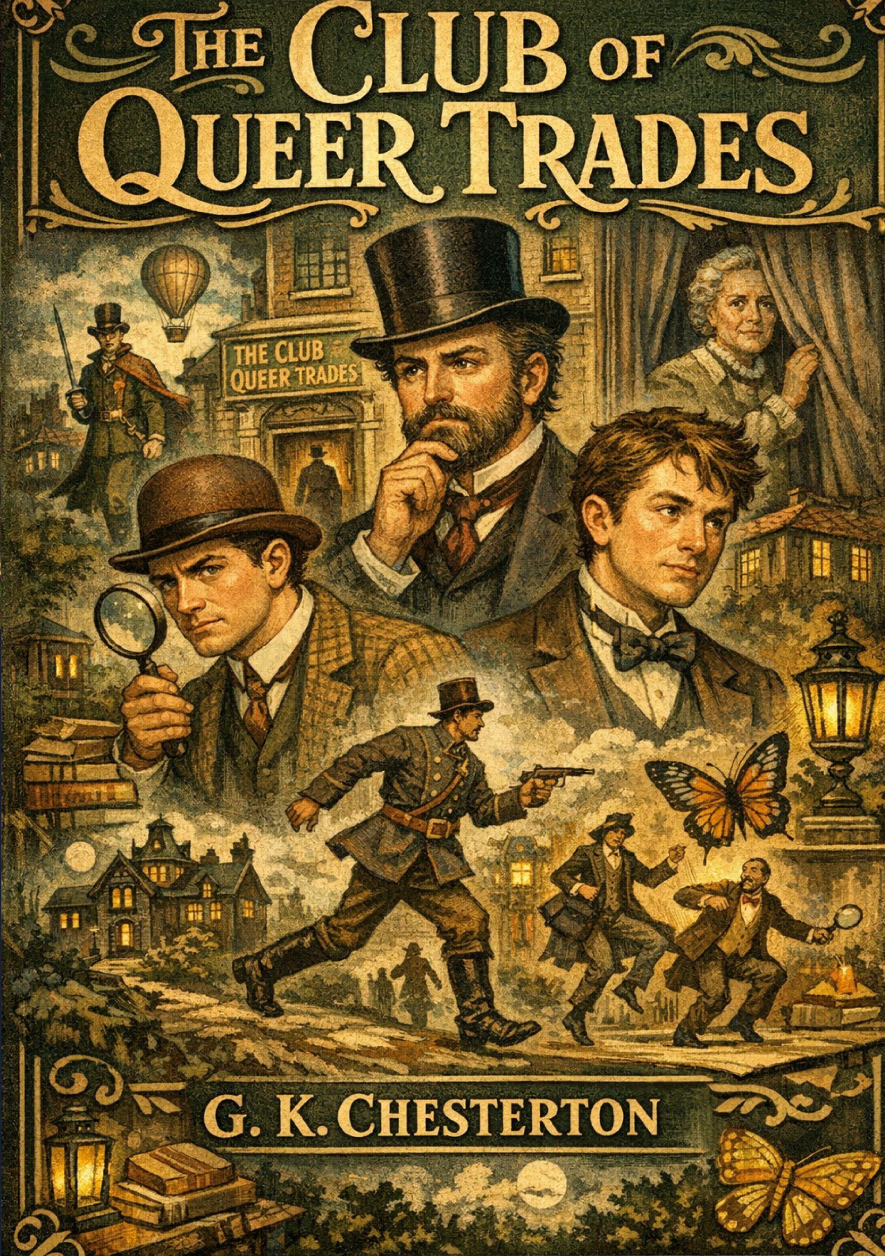 Vorderes Coverbild The Club of Queer Trades