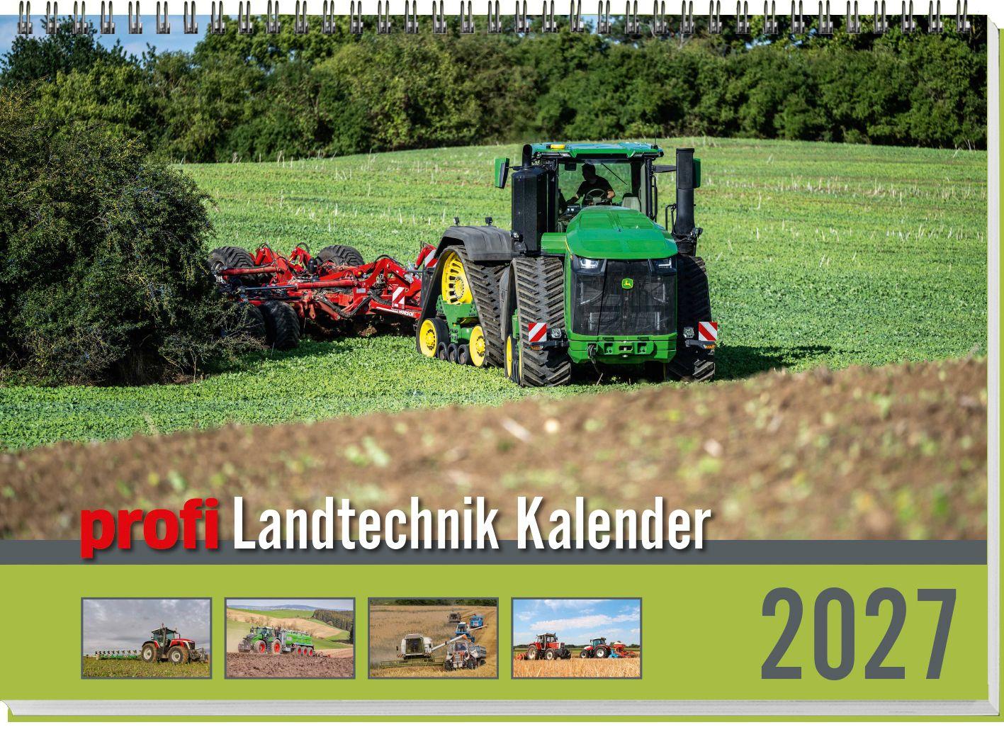 Vorderes Coverbild profi Landtechnikkalender 2027