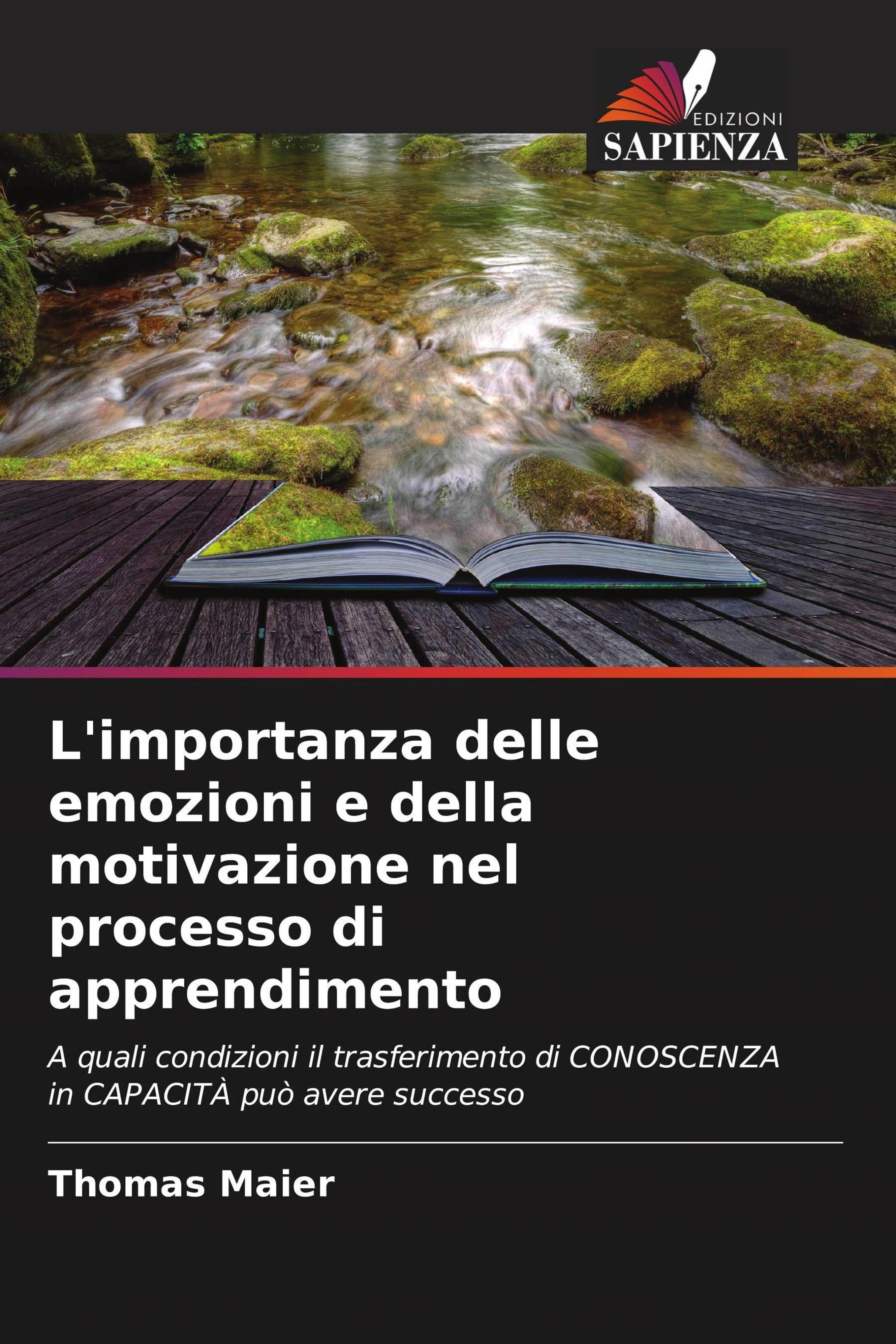 Vorderes Coverbild L'importanza delle emozioni e della motivazione nel processo di apprendimento