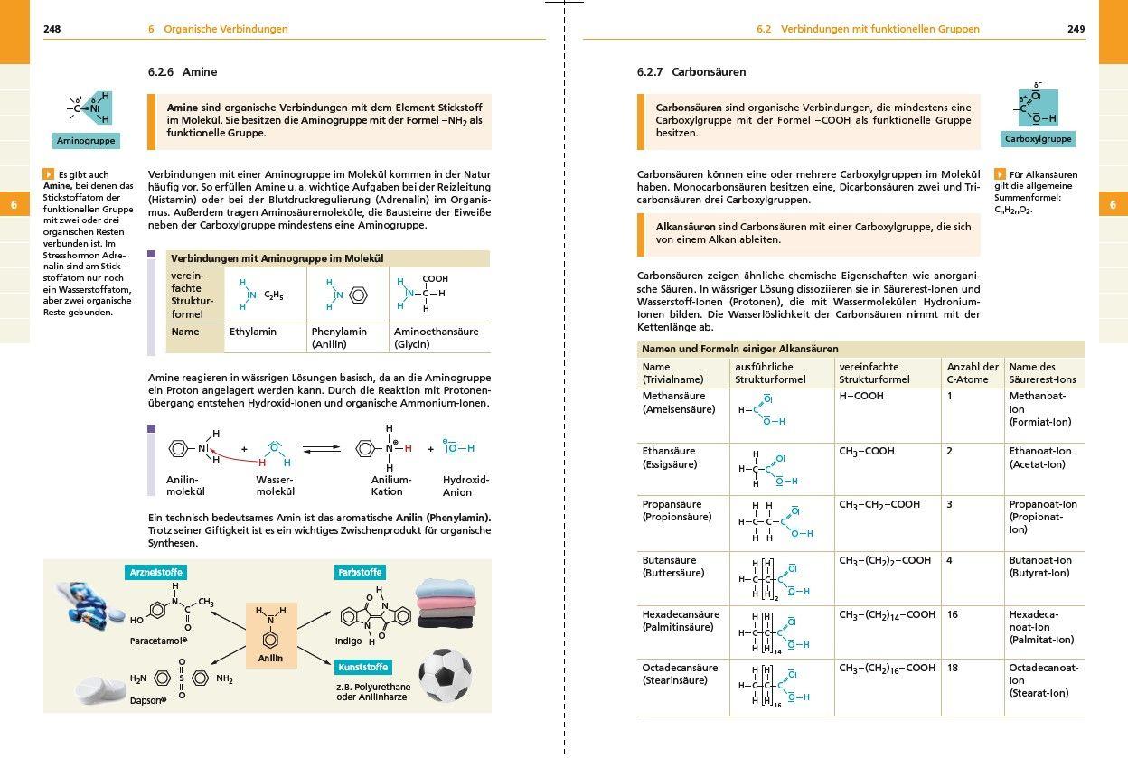 Beispielinhalt (Bild) Basiswissen Schule - Chemie 5. bis 10. Klasse