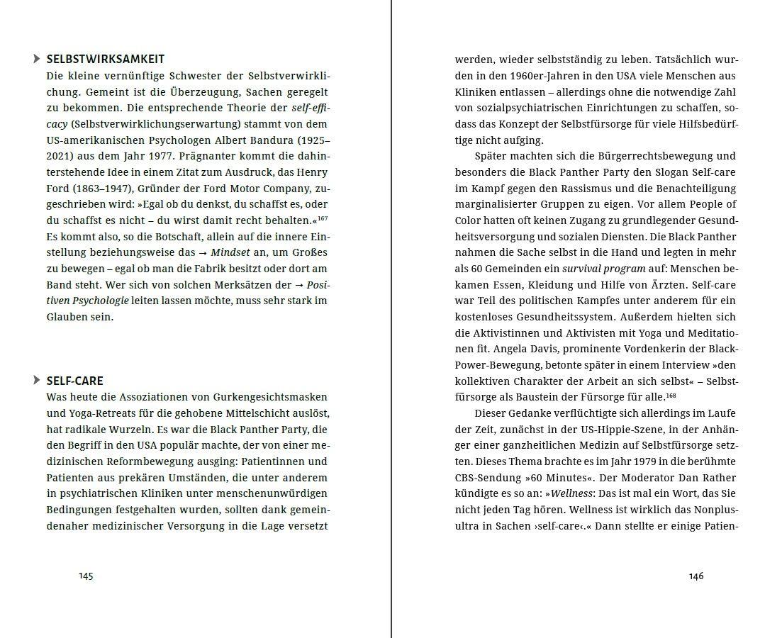 Beispielinhalt (Bild) Von achtsam bis toxisch