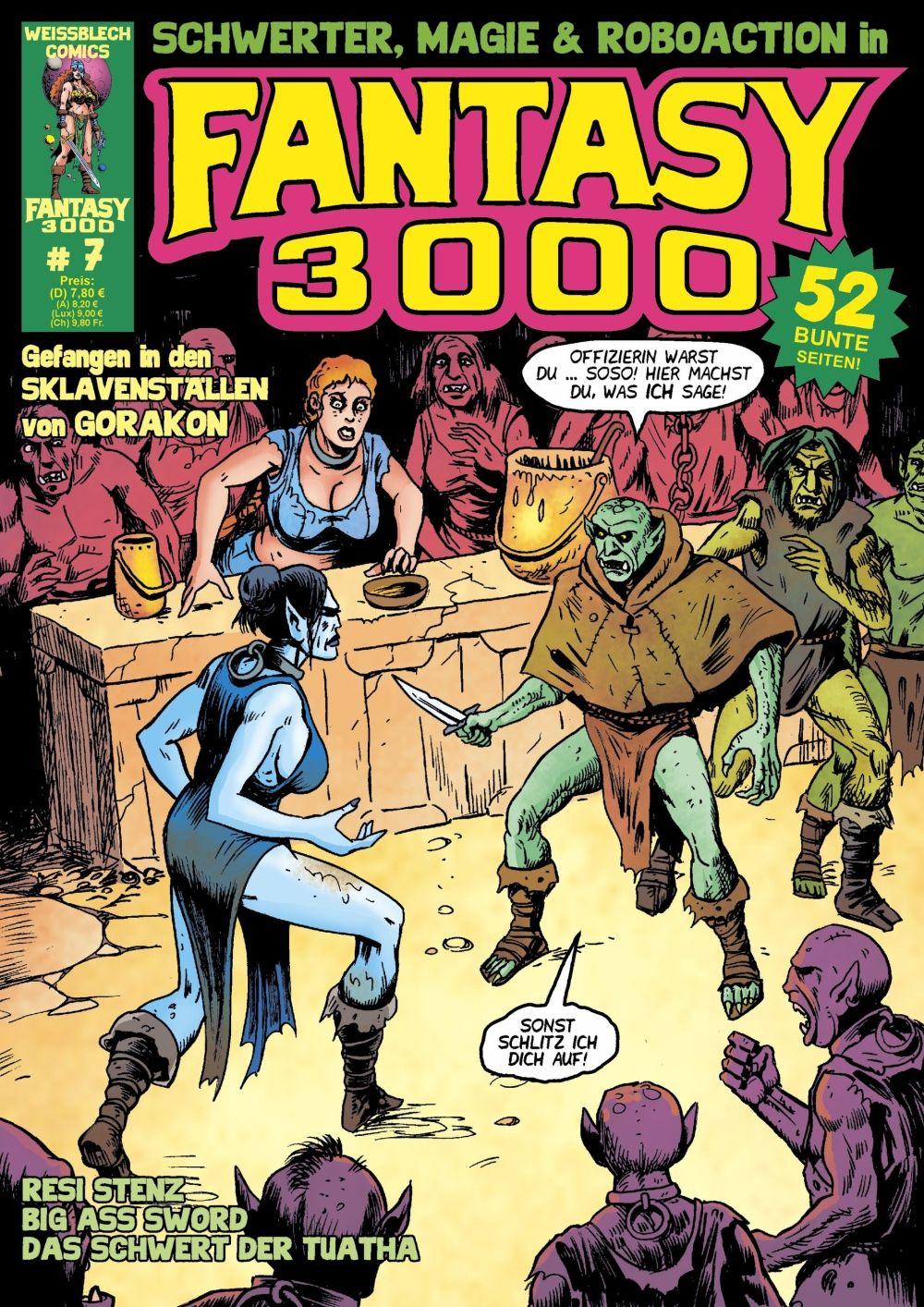 Vorderes Coverbild Fantasy 3000 Band 7