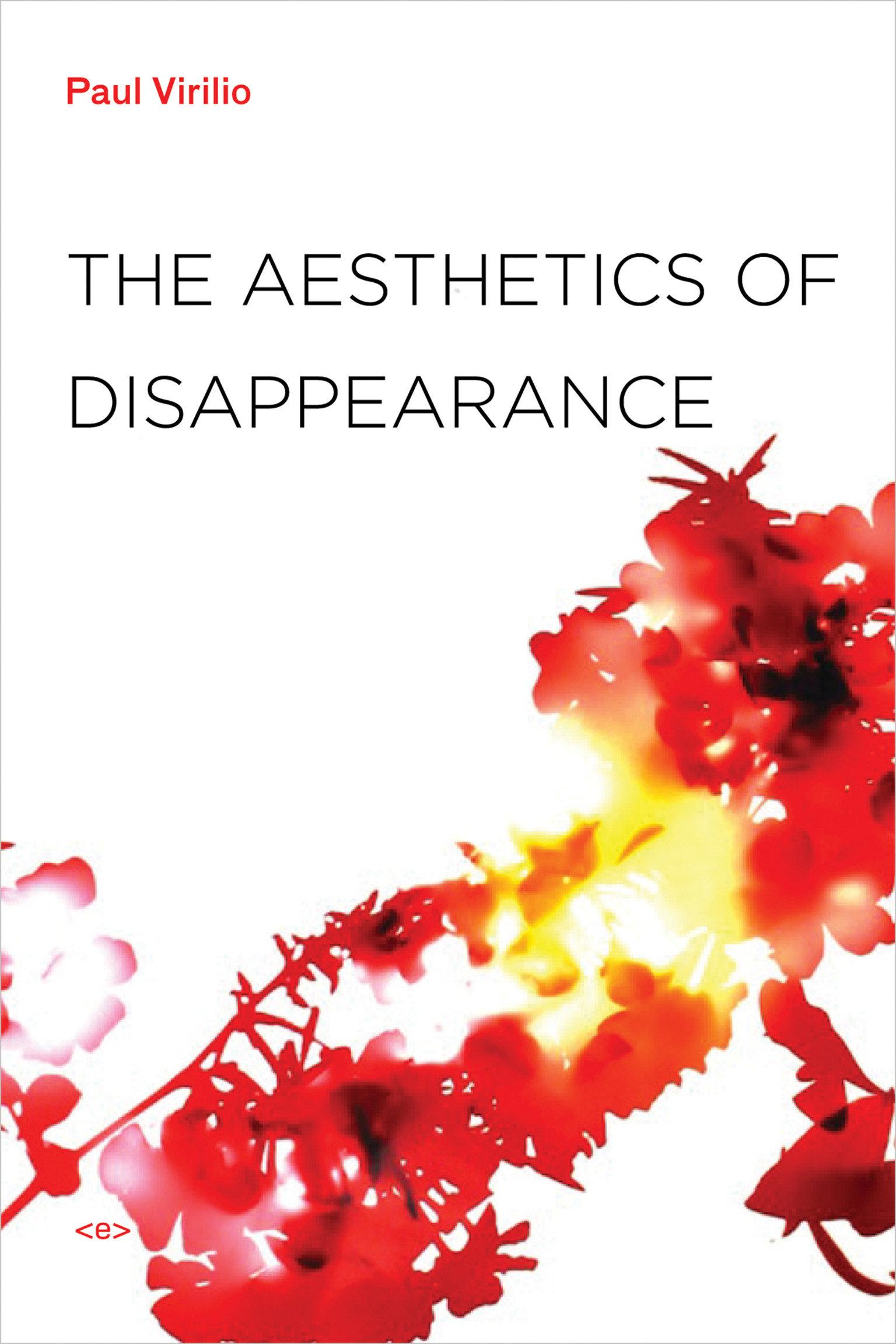 Vorderes Coverbild The Aesthetics of Disappearance