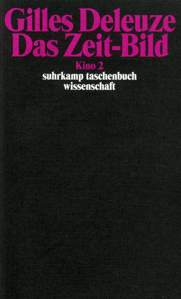 Vorderes Coverbild Kino 2. Das Zeit-Bild