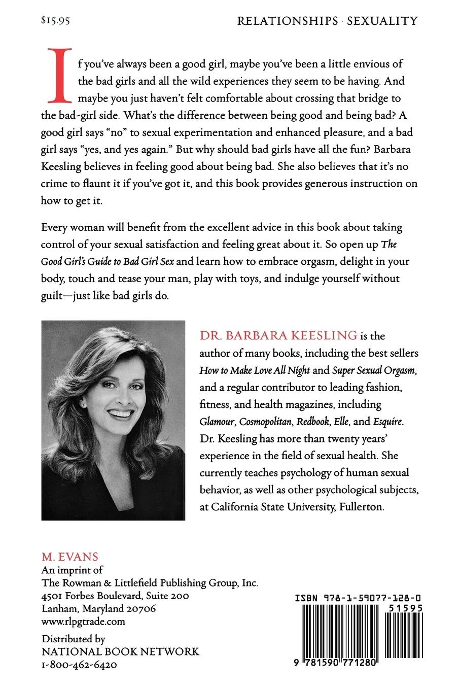 Rückseitencover The Good Girl's Guide to Bad Girl Sex
