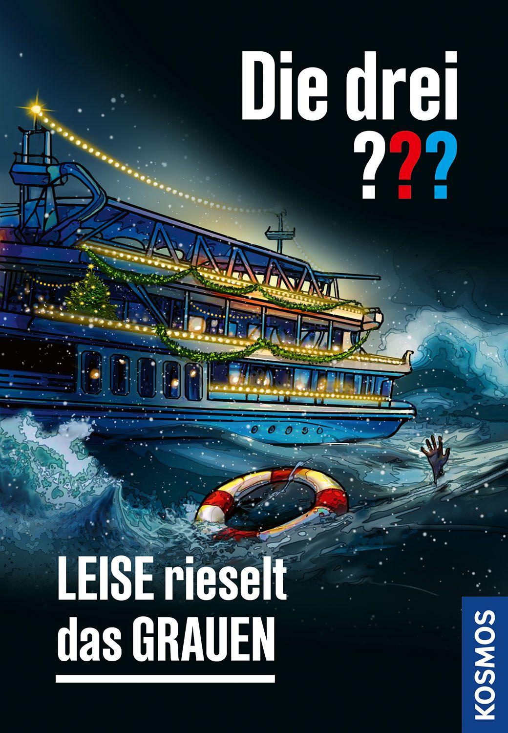 Vorderes Coverbild Die drei ??? Leise rieselt das Grauen
