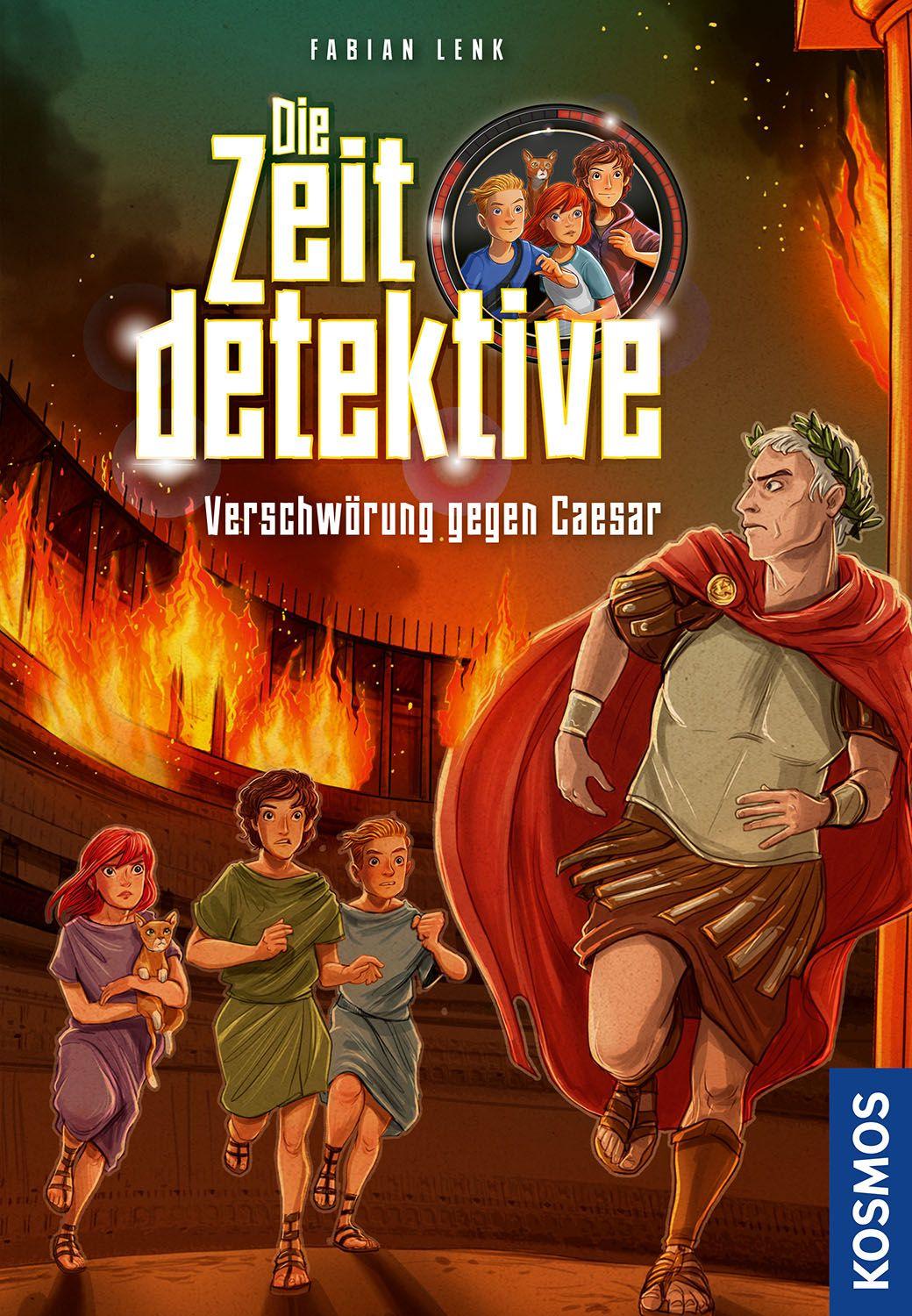 Vorderes Coverbild Die Zeitdetektive, 11, Verschwörung gegen Caesar