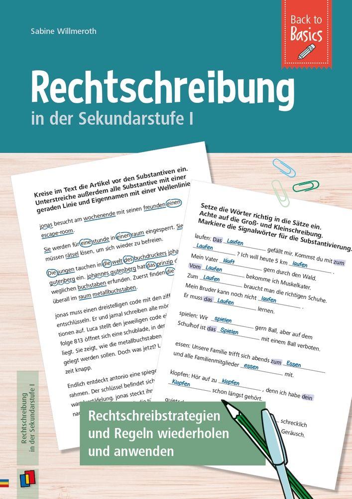 Vorderes Coverbild Rechtschreibung in der Sekundarstufe I