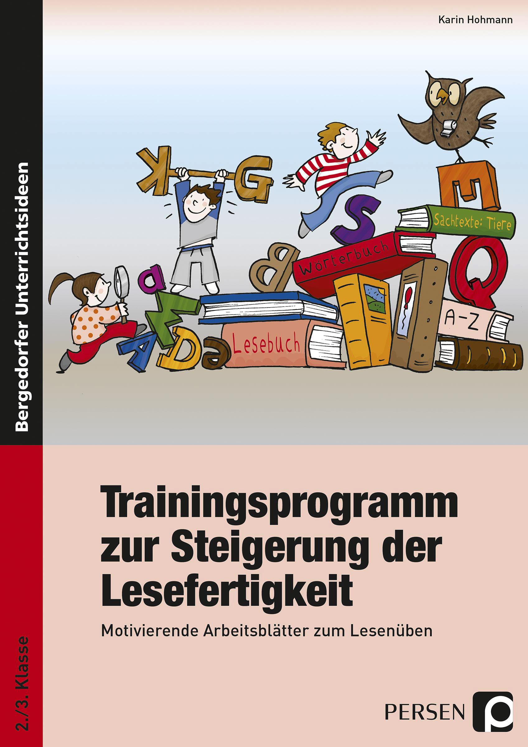 Vorderes Coverbild Trainingsprogramm zur S teigerung der Lesefertigkeit