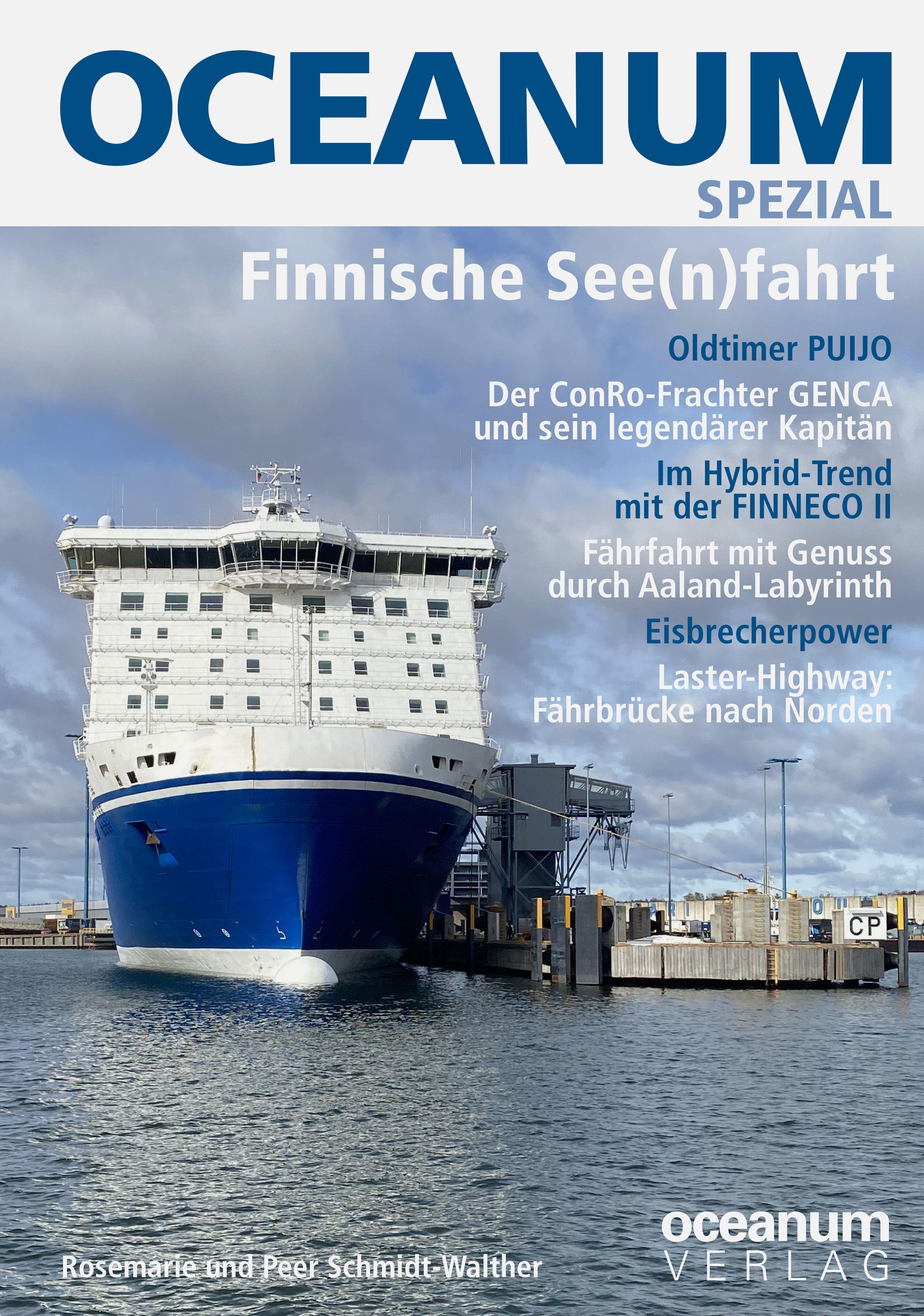 Vorderes Coverbild OCEANUM SPEZIAL Finnische See(n)fahrt
